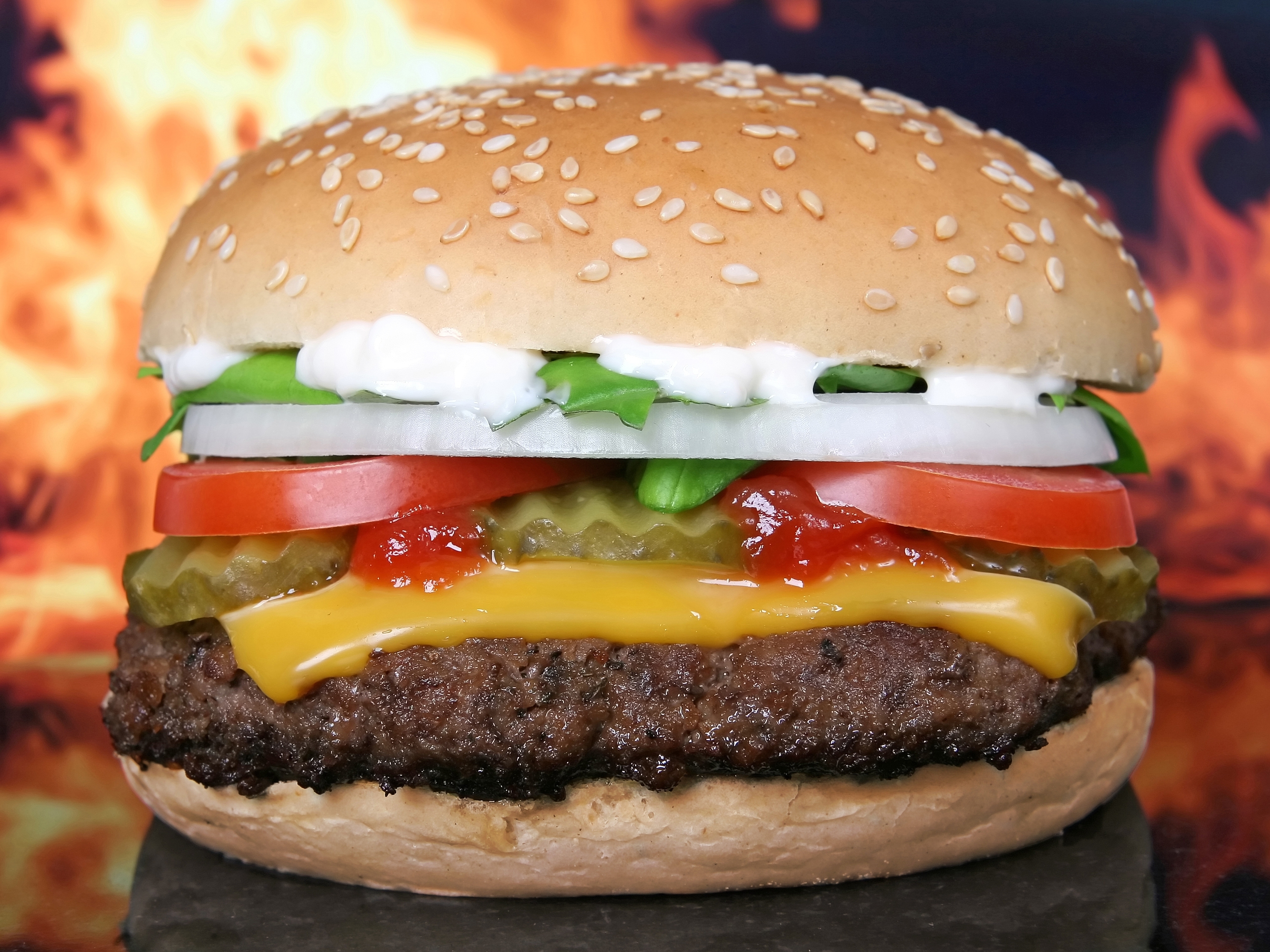 HD wallpaper food, burger