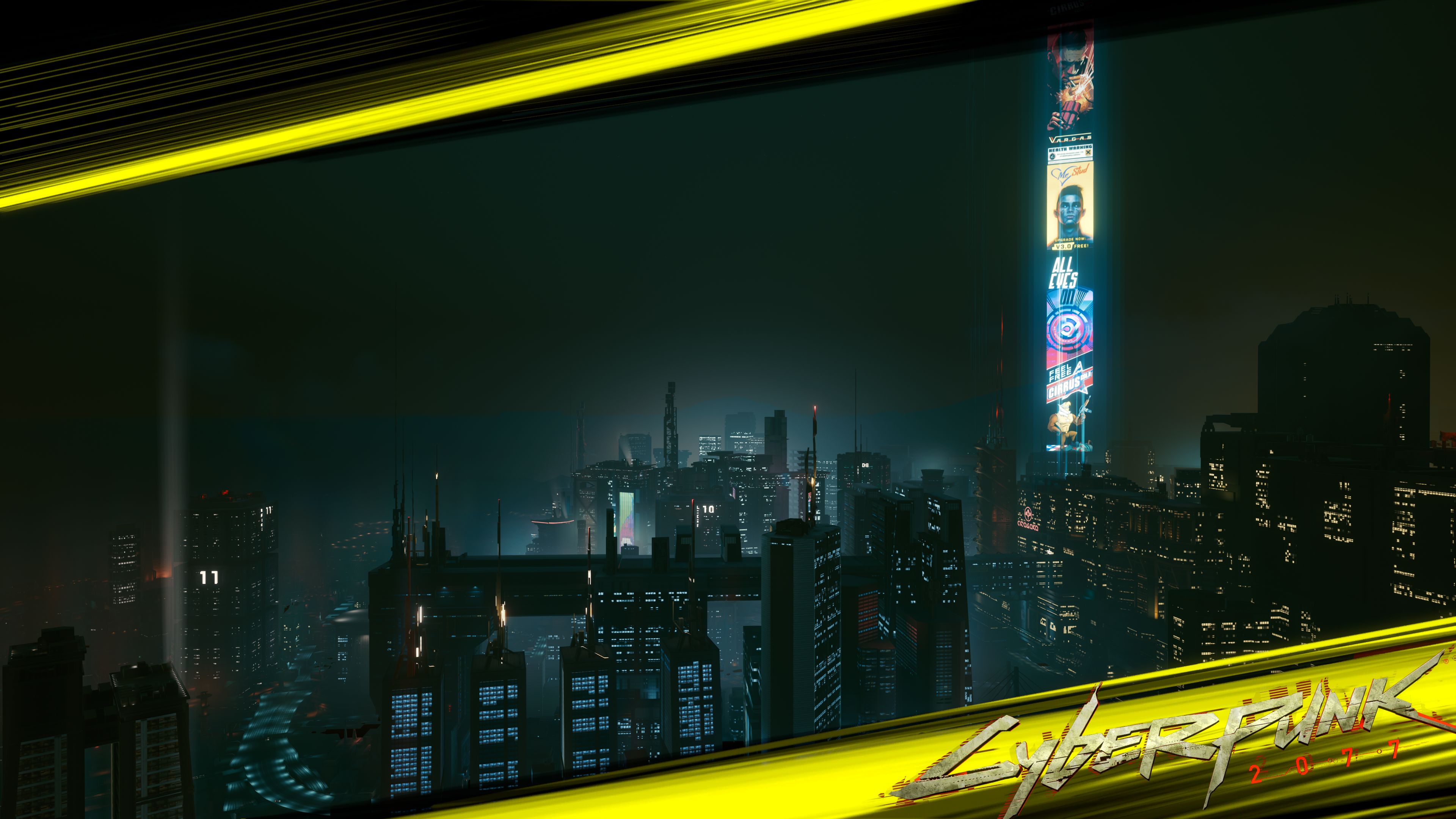 Cyberpunk 2077 phone, Cyberpunk 2077 Night City HD phone wallpaper