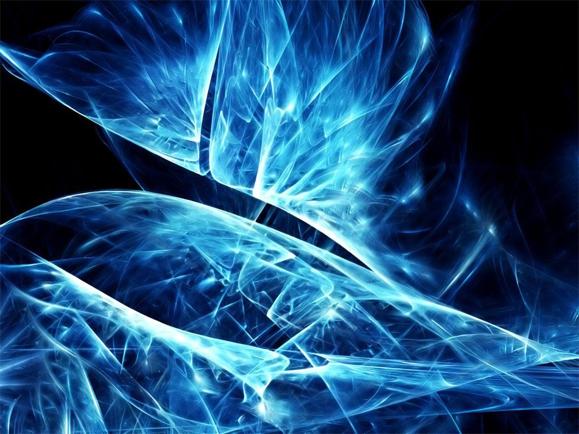 3d, abstract, blue, cgi