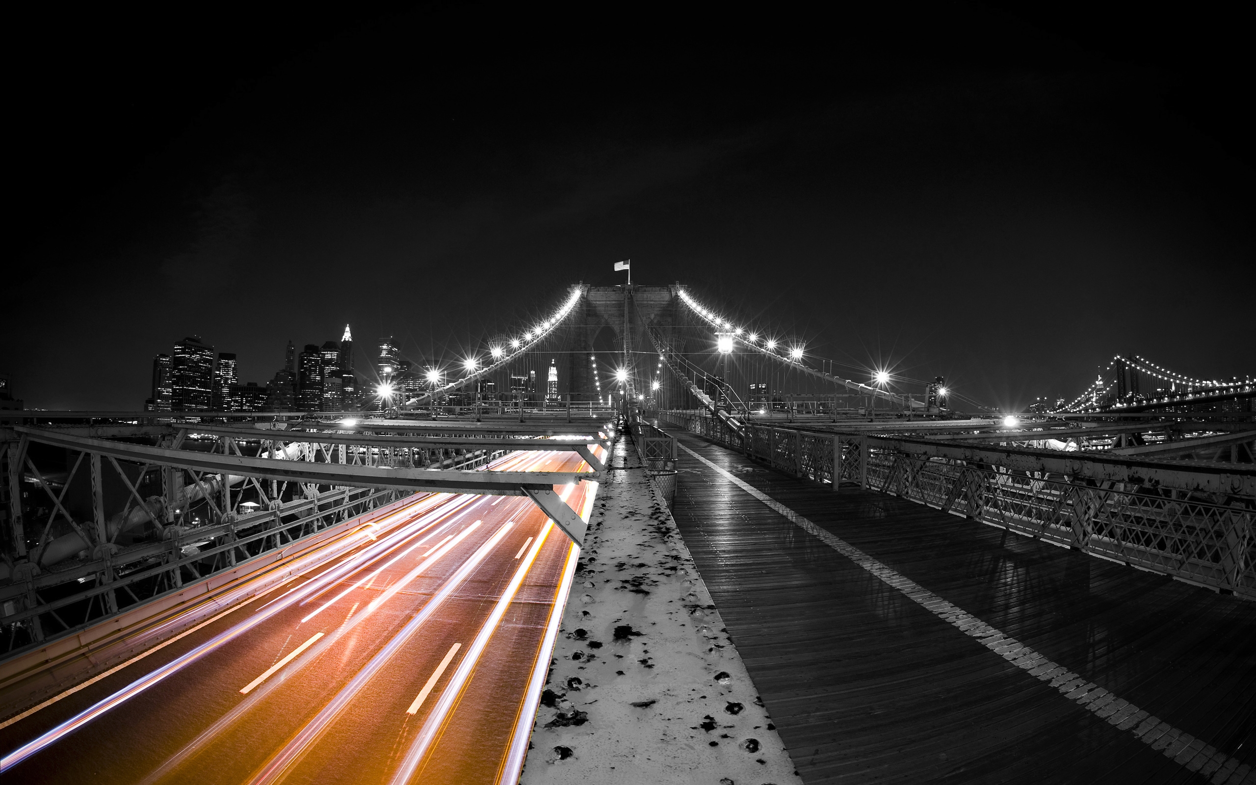 vertical wallpaper photography, manipulation, bridge, brooklyn bridge, manhattan, new york
