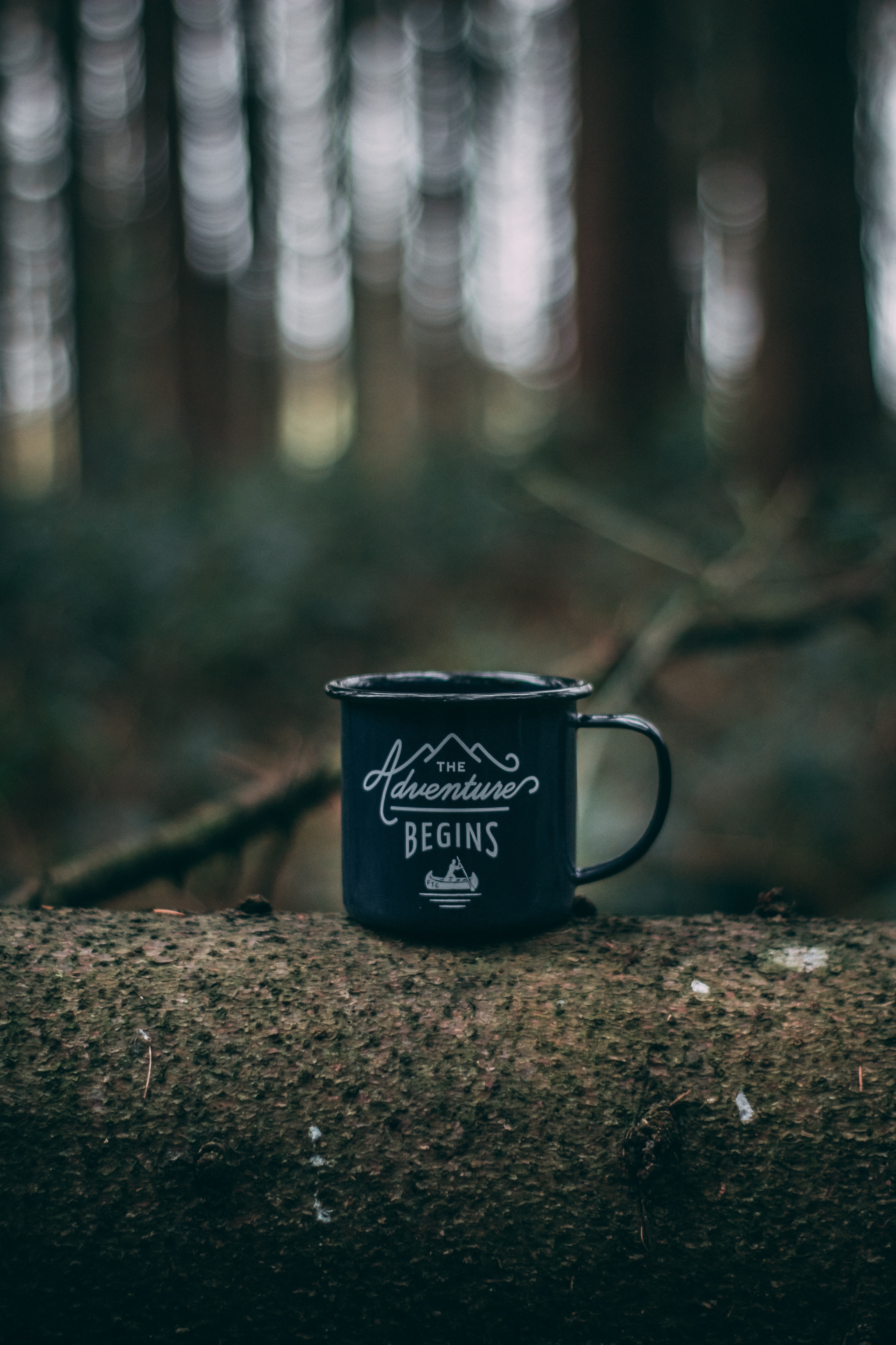 words, camping, mug, journey, cup, campsite HD wallpaper