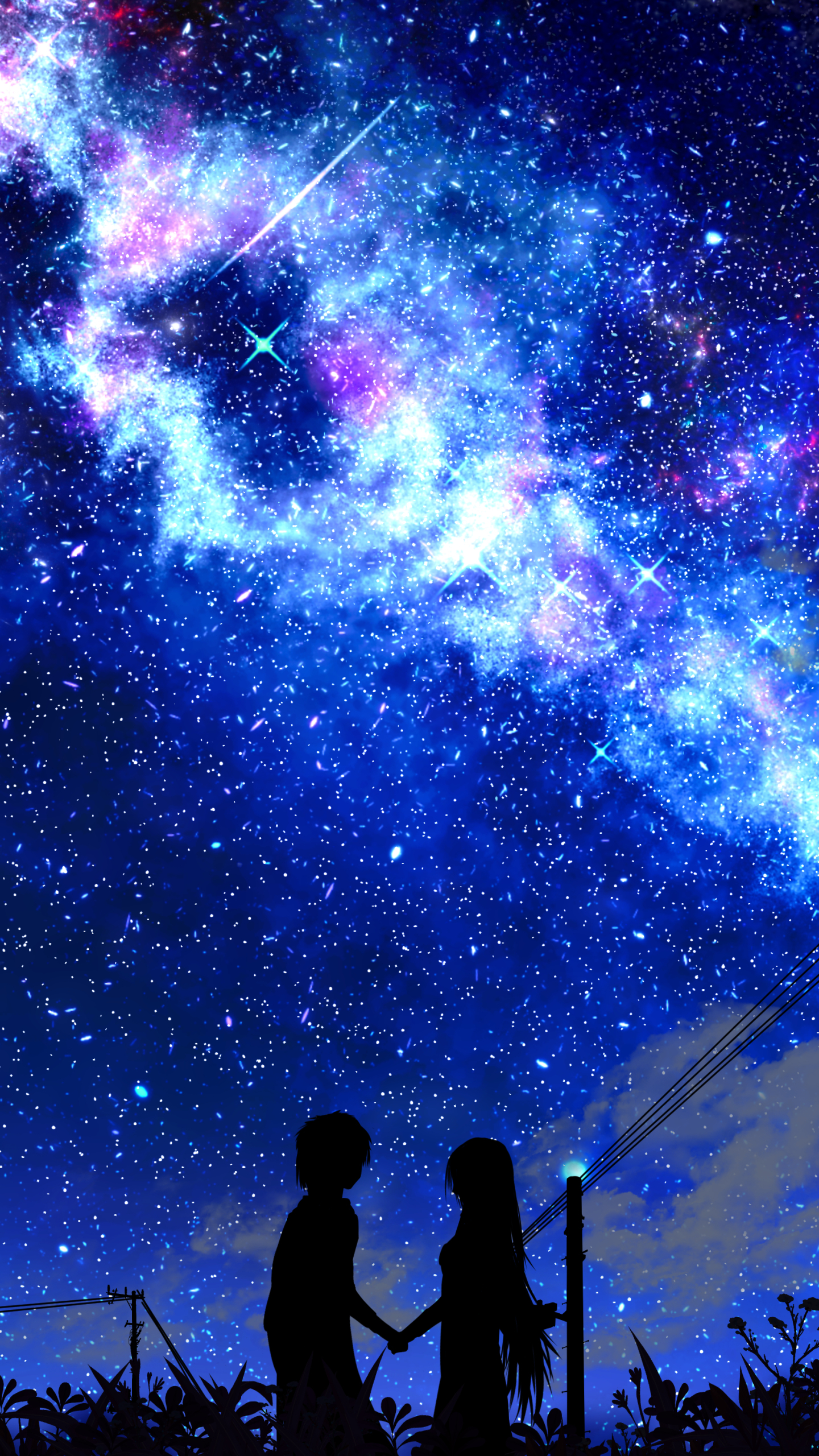 Звездное небо аниме