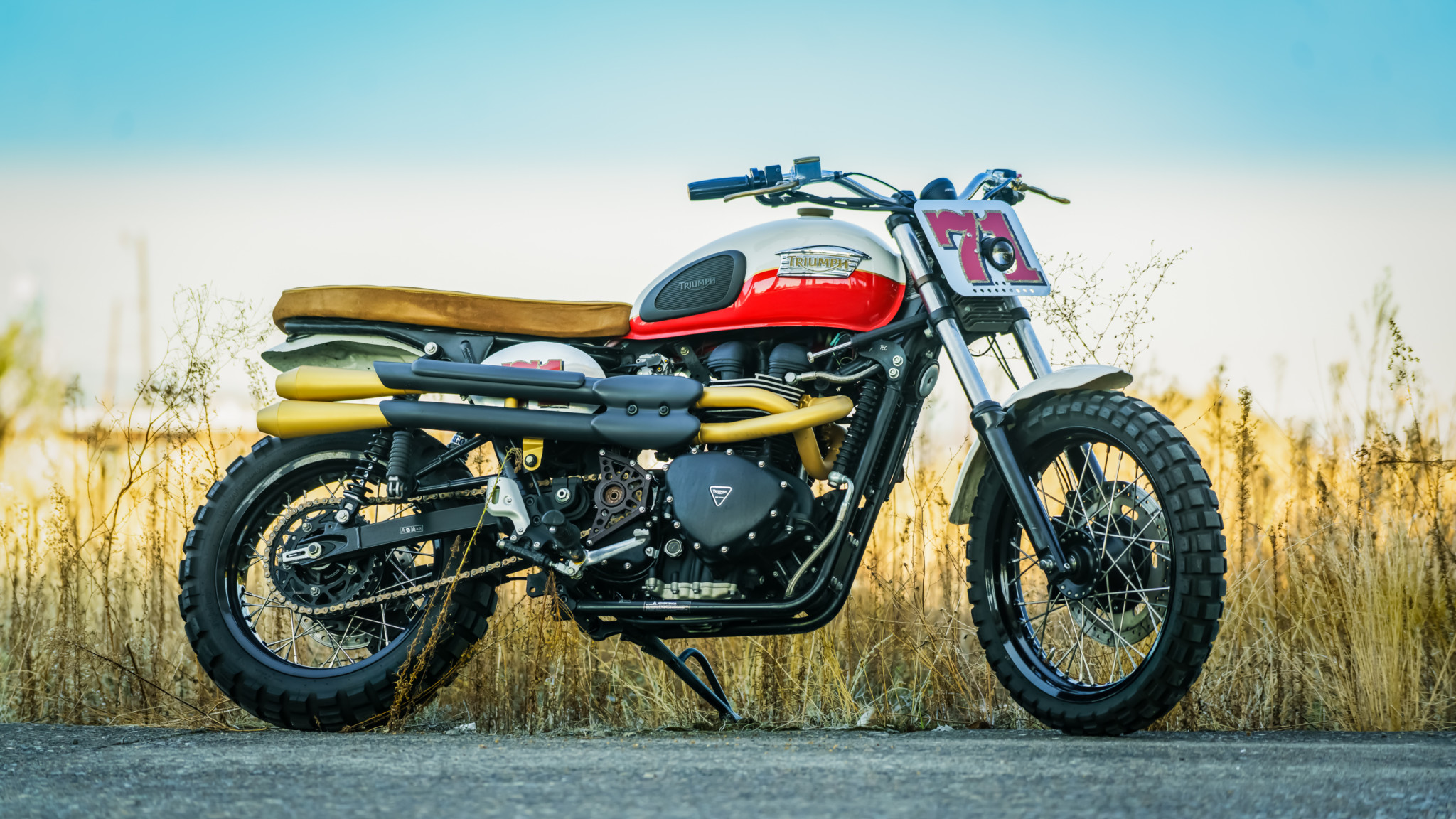 РњРѕС‚РѕС†РёРєР» Triumph Scrambler 900