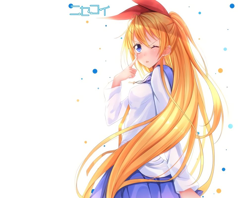 Nisekoi | False Love | Chitoge Kirisaki | Anime | Fanart | Sailormeowmeow |  Nisekoi chitoge, Nisekoi, Cute anime character