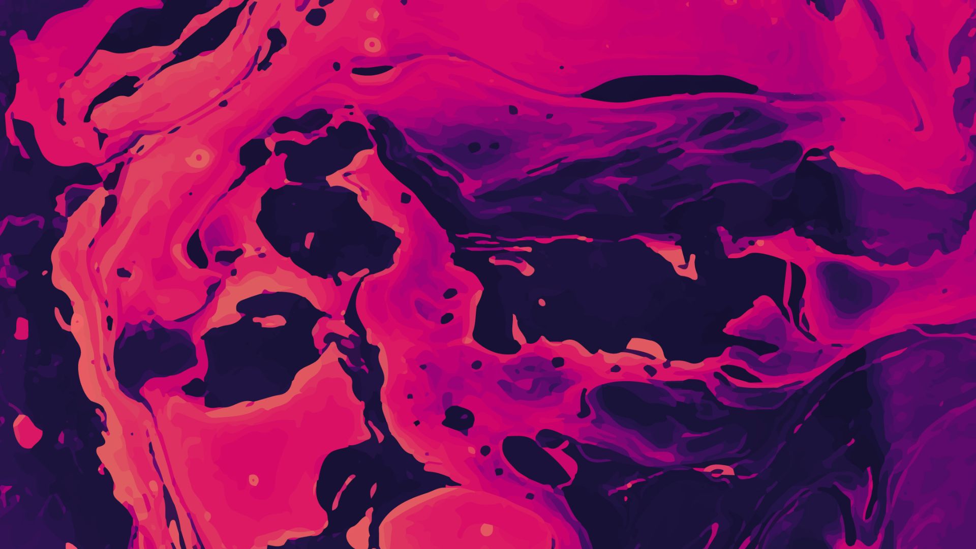 Download mobile wallpaper Abstract, Pink, Liquid for free.