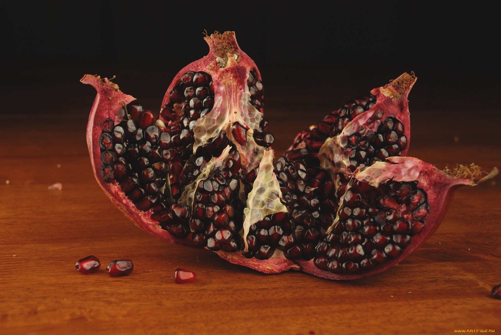 pomegranate, food, fruits
