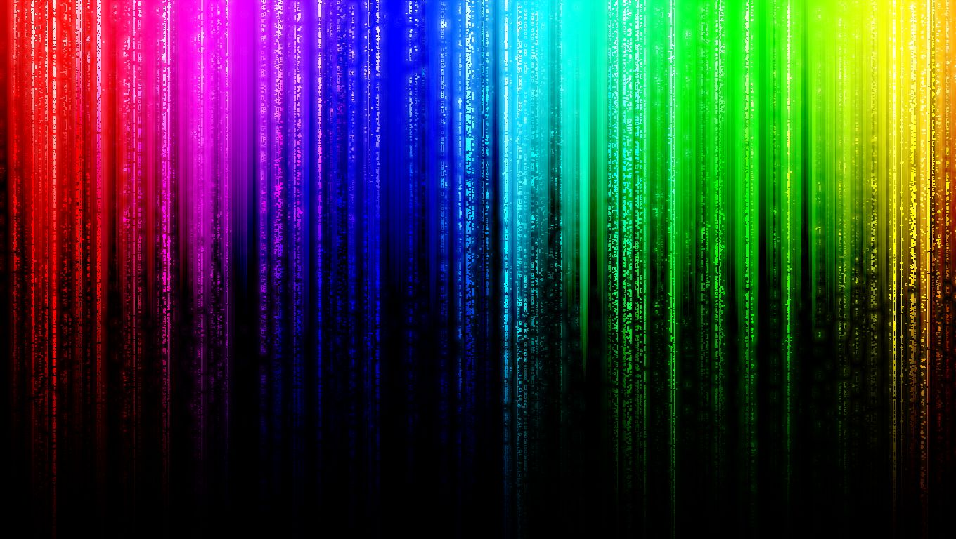 Lock Screen PC Wallpaper rgb, rainbow, abstract