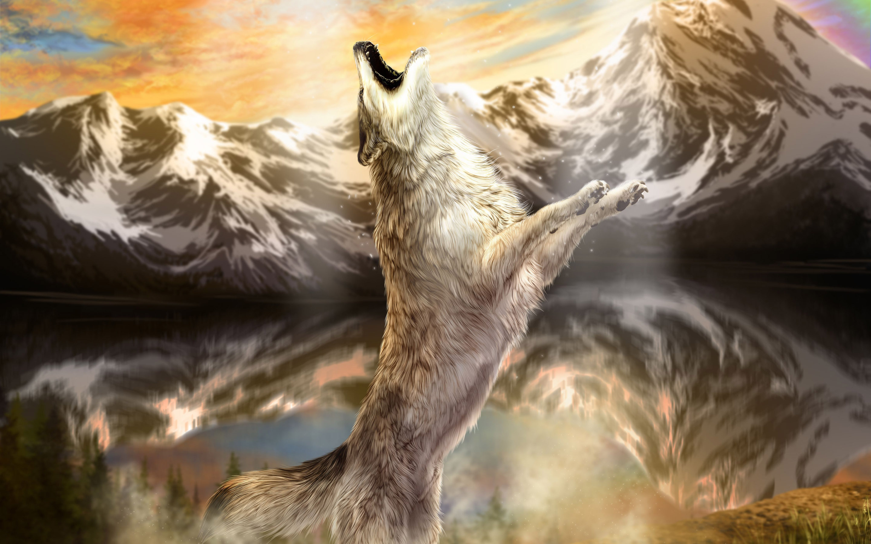 Волк южных скалистых гор