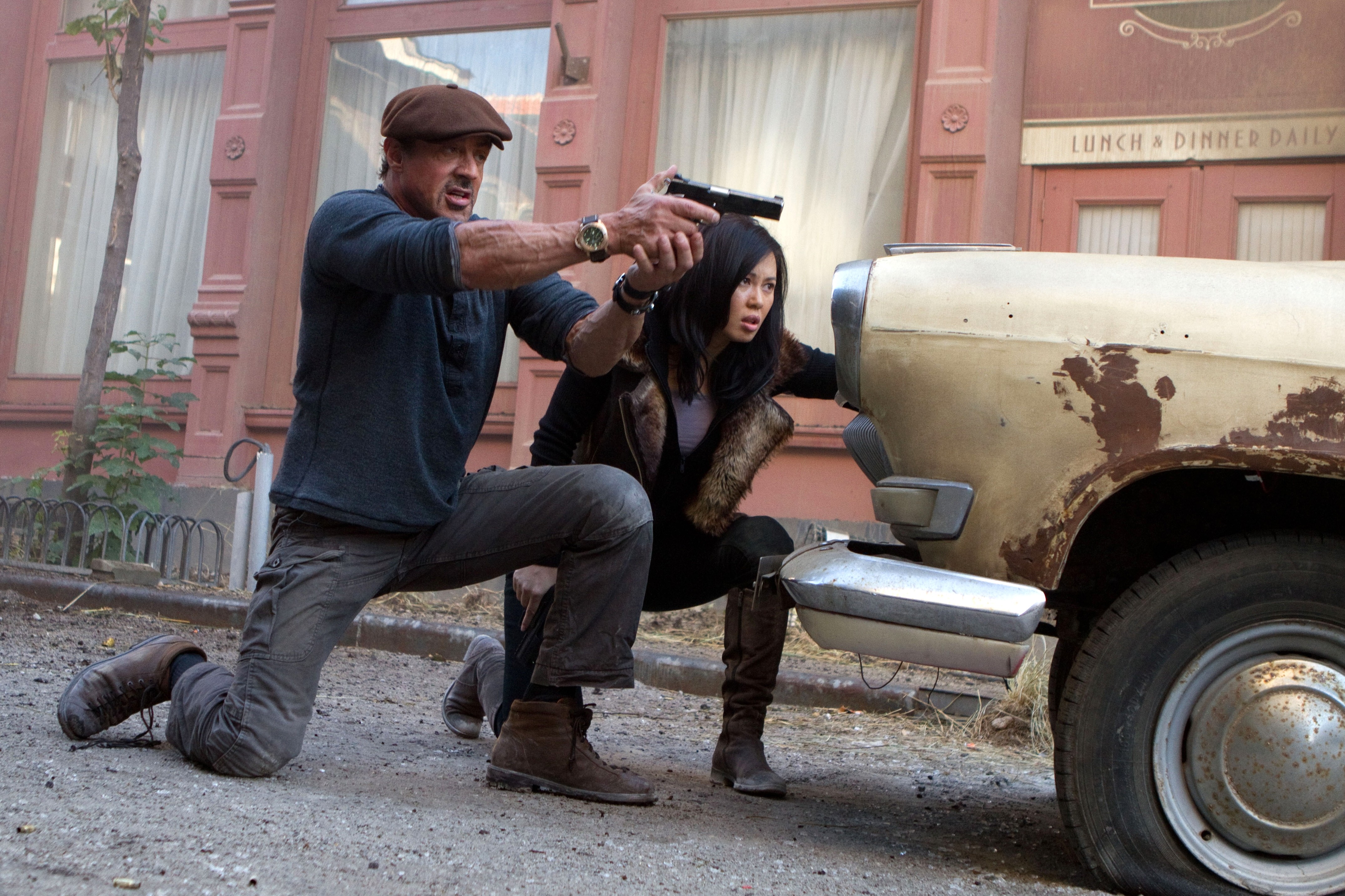 movie, the expendables 2, barney ross, maggie (the expendables), nan yu, sylvester stallone, the expendables
