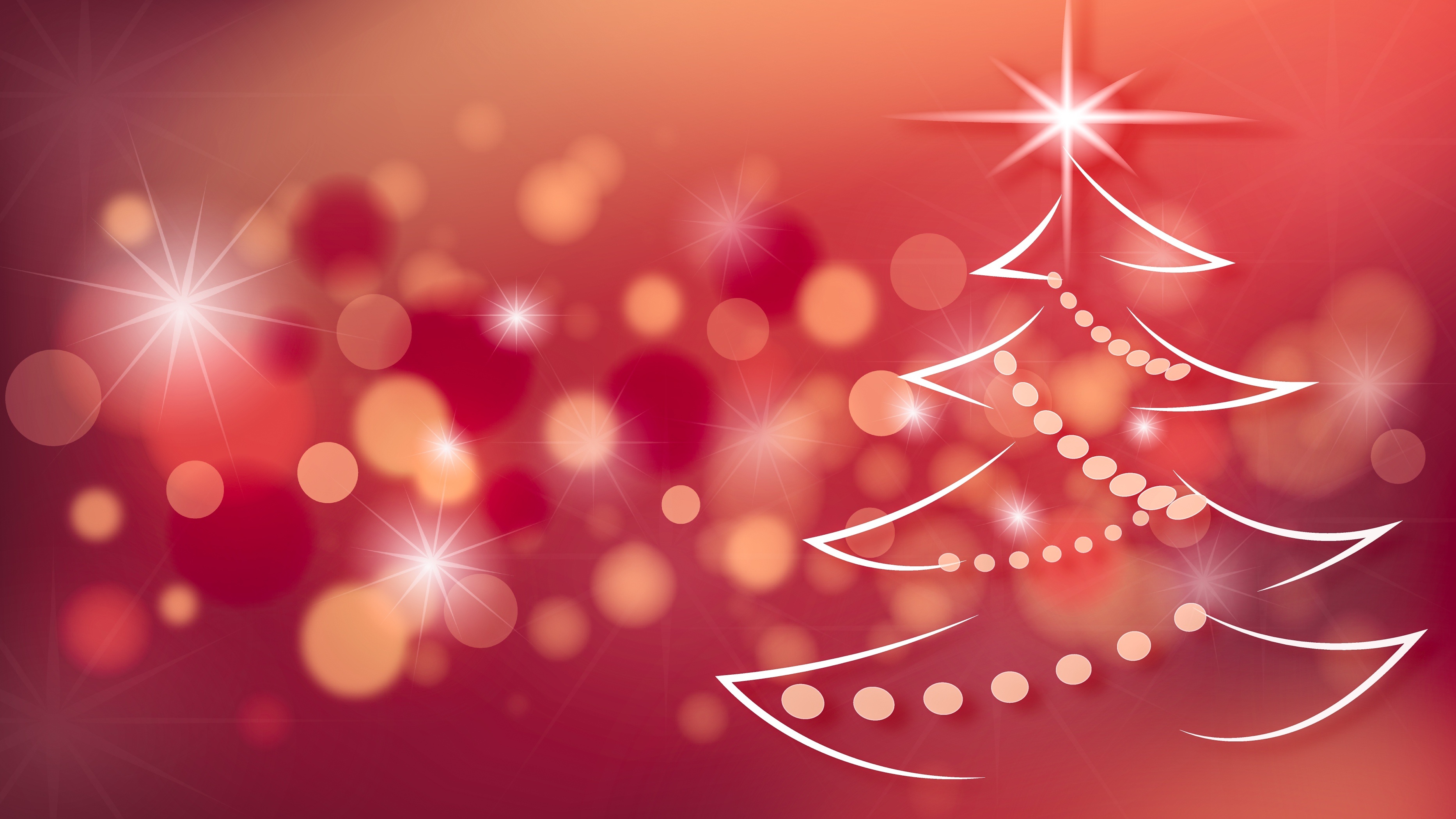 Free download wallpaper Christmas, Holiday, Christmas Tree, Bokeh on your PC desktop