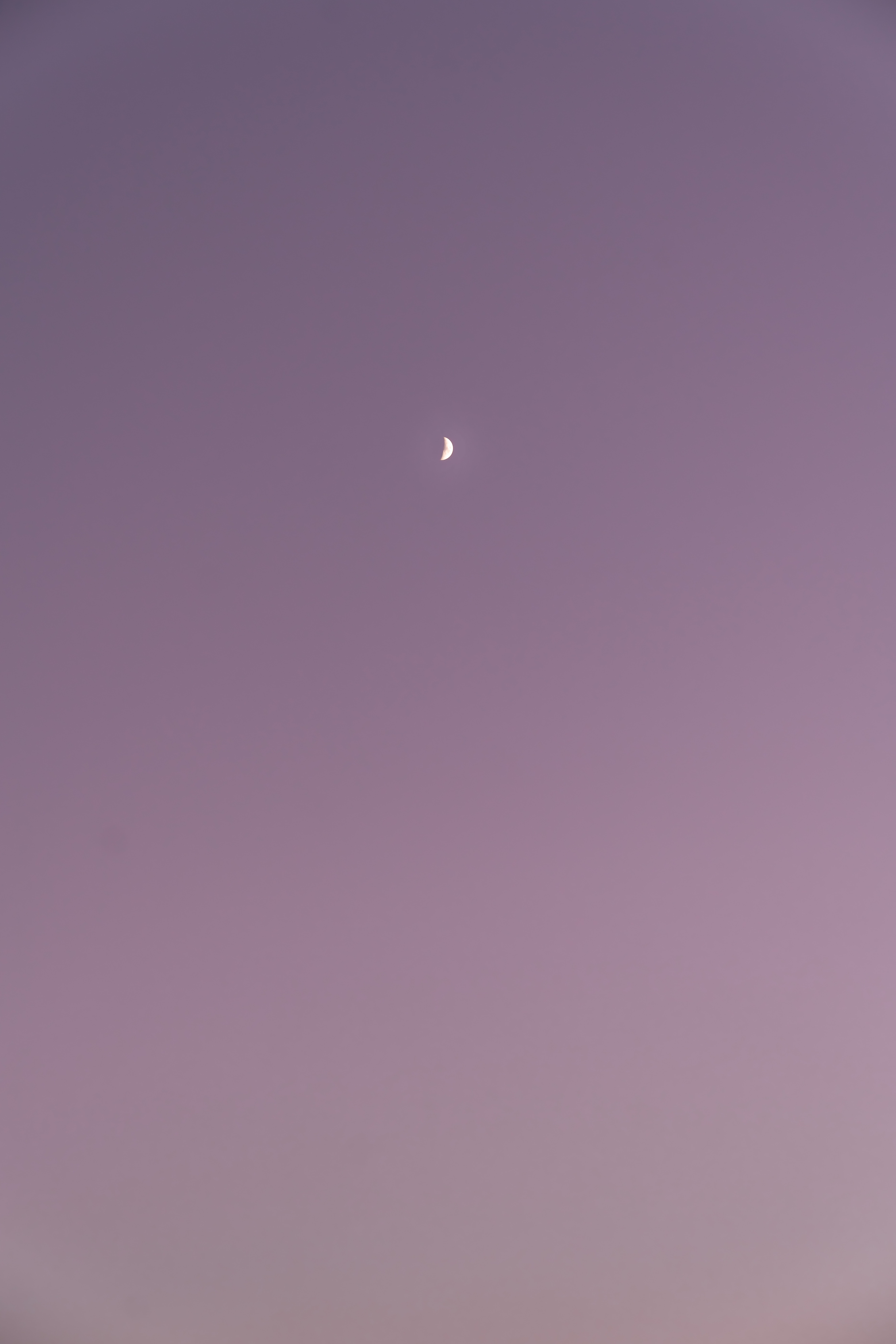 120840 免費下載壁紙 极简主义, 天空, 月球, 紫罗兰色, 紫色的 屏保和圖片