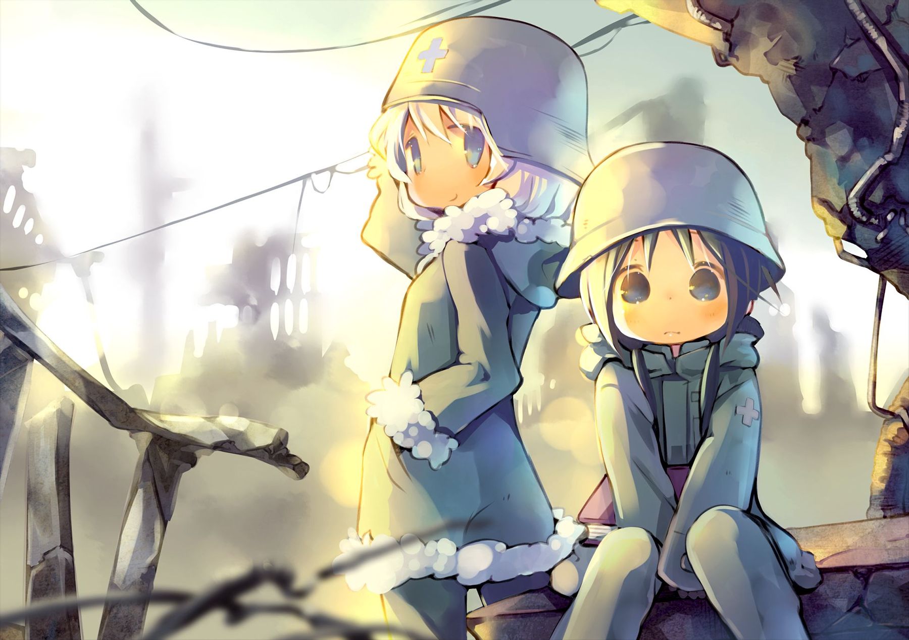 Girls last tour манга скачать фото 31