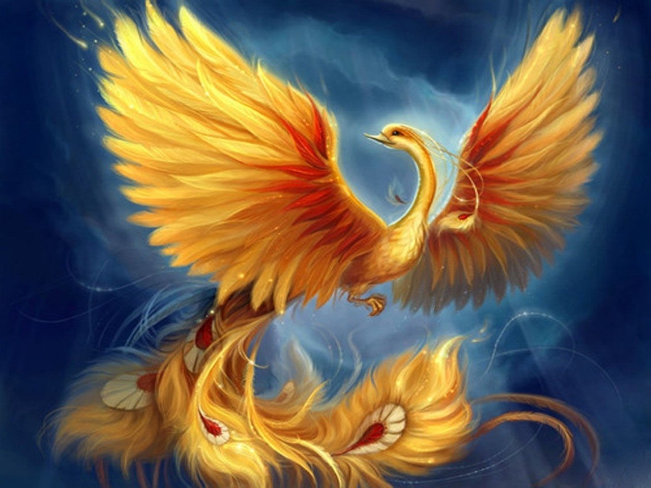 phoenix, fantasy cellphone