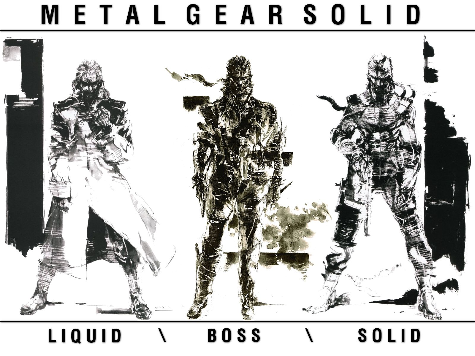 HD wallpaper metal gear solid, metal gear, video game