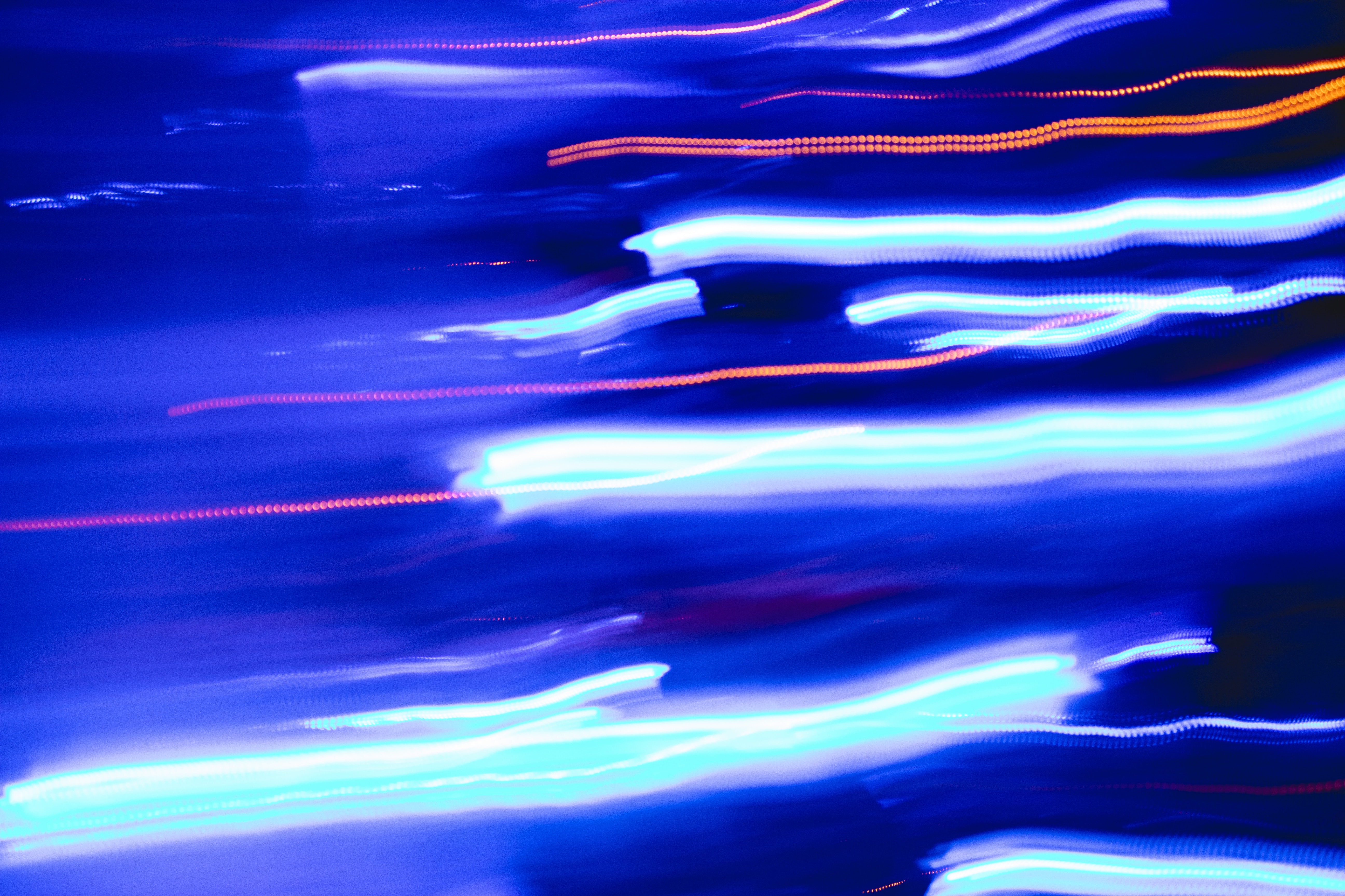 abstract, blue, light, bright, lines, light coloured, stripes, streaks, intermittent