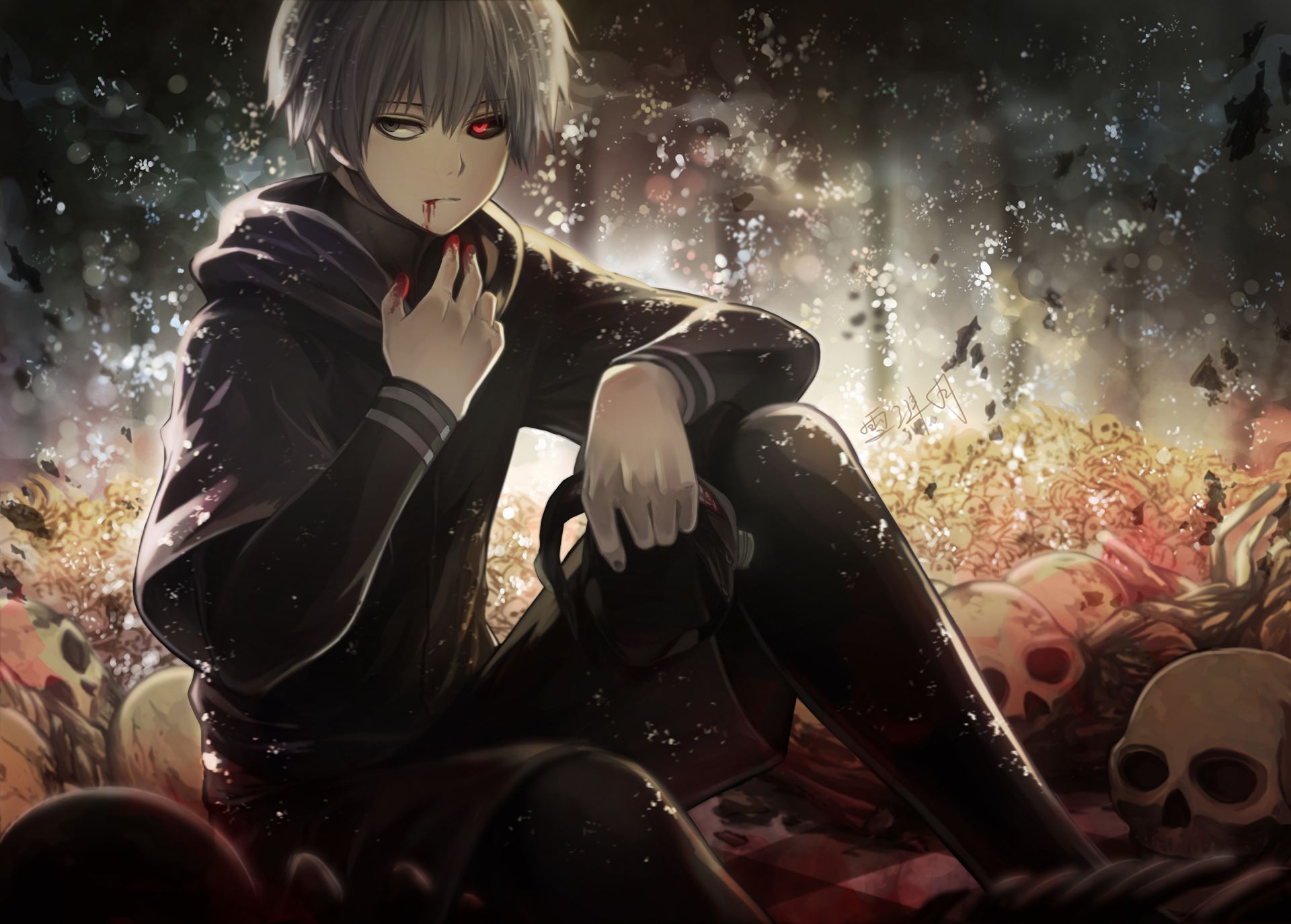Tokyo Ghoul Anime HD Wallpapers Free Download