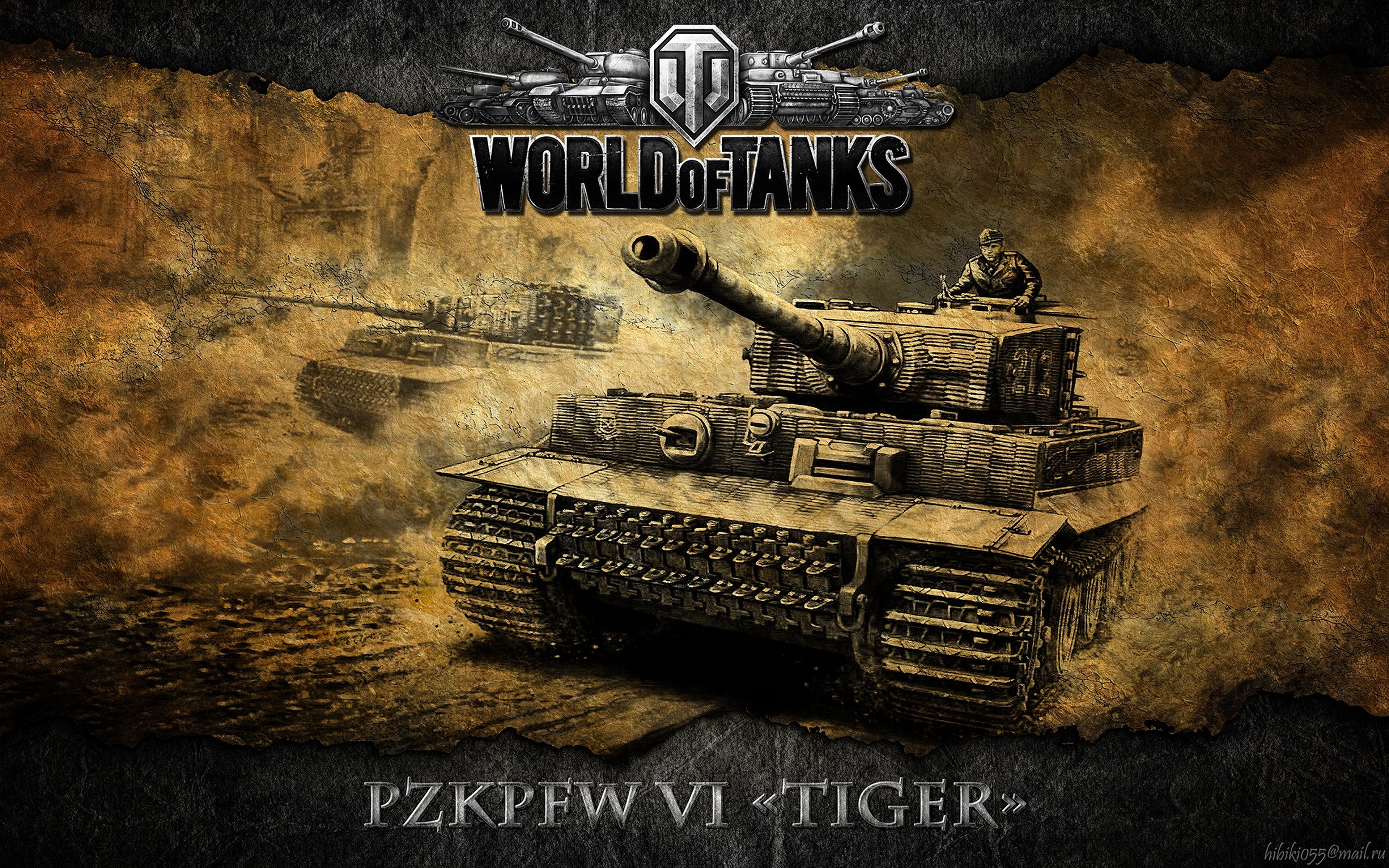 Mobile wallpaper video game, world of tanks