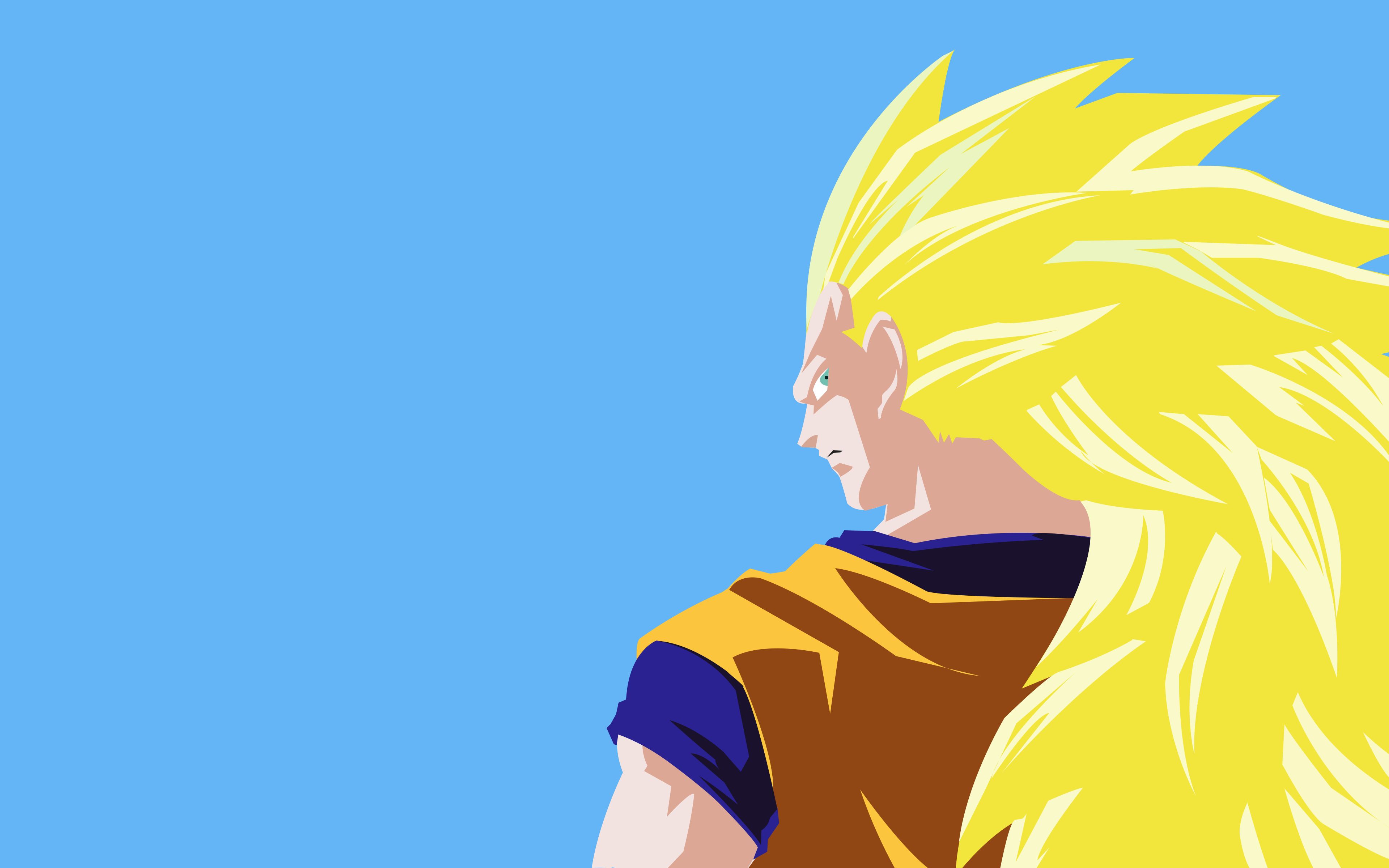 Goku Supersaiyan 3 Wallpaper  Download to your mobile from PHONEKY