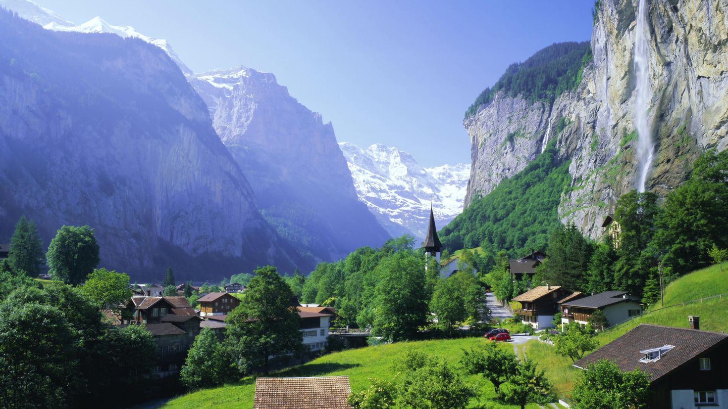 Город в австрии 4 буквы. Долина Лаутербруннен Швейцария. Швейцария деревня Лаутербруннен. Сильвретта Альпы, Швейцария. Горы Сильвретта Швейцария Альпы.