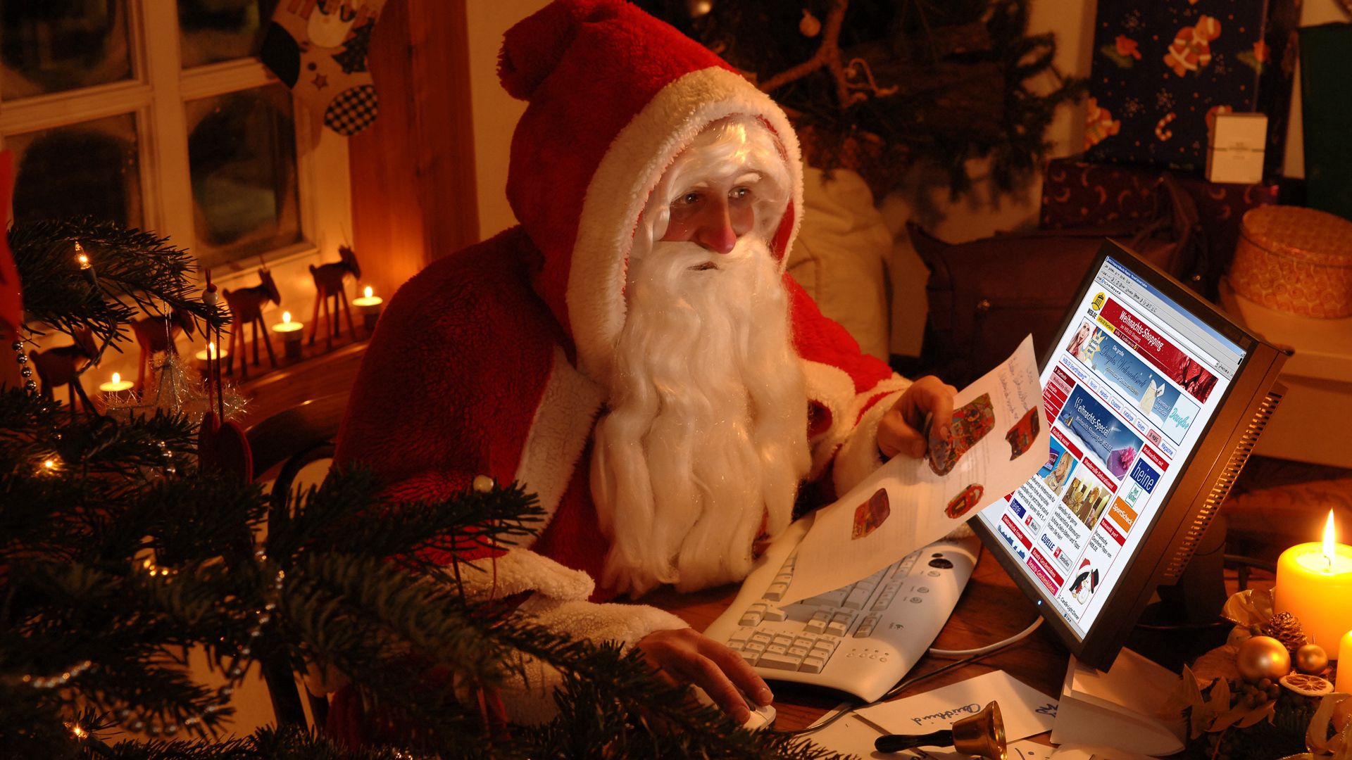 69778 免費下載壁紙 假期, 新年, 冰霜杰克, 圣诞老人, 礼品, 礼物 屏保和圖片