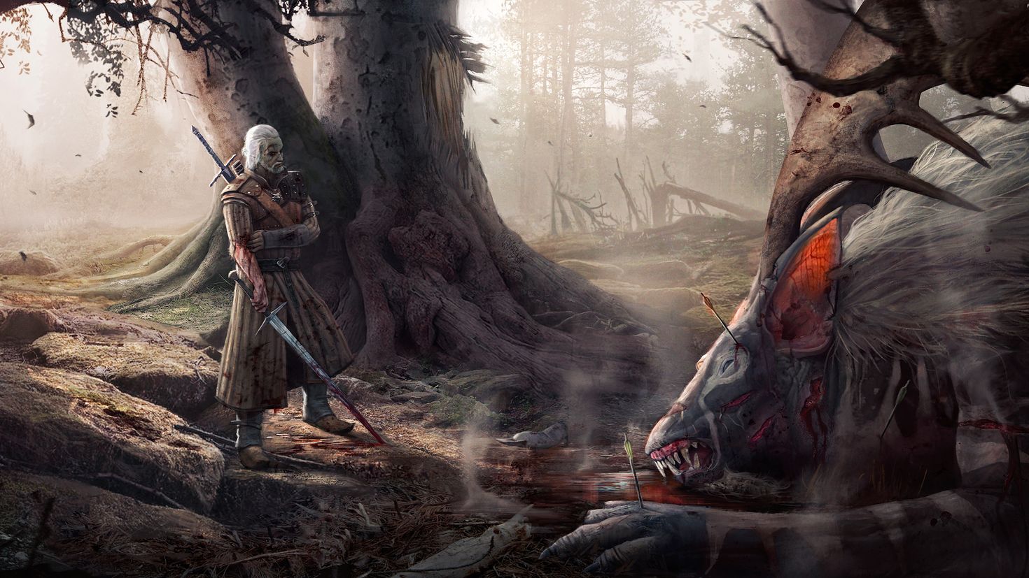 Monster hunting in the witcher 3 фото 117
