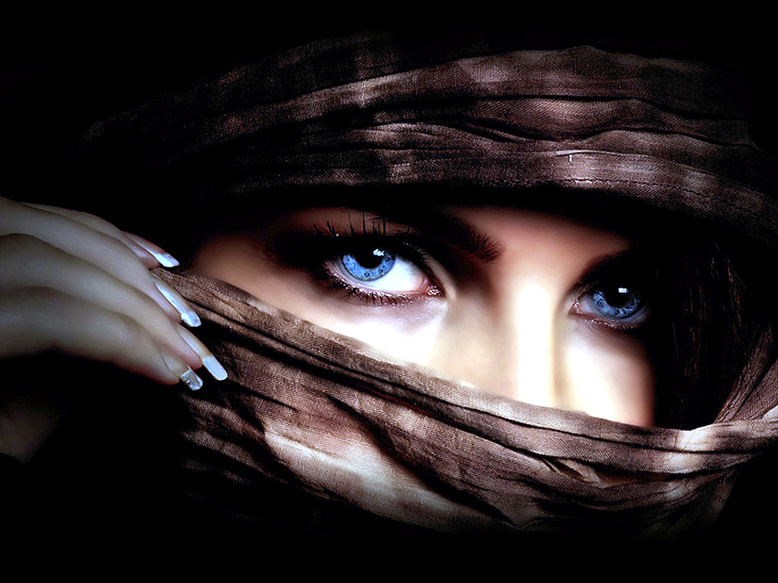 women, eye, blue eyes Smartphone Background