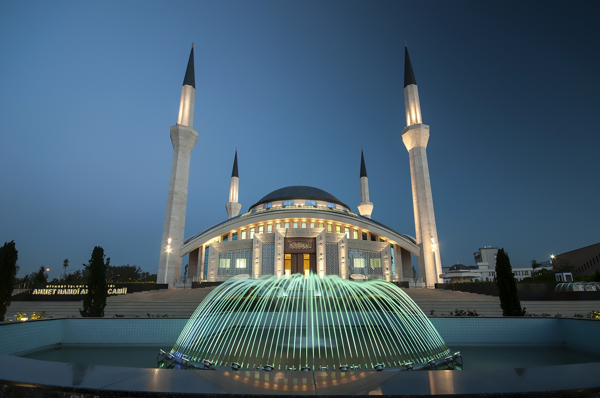 mosque, religious, fountain, mosques