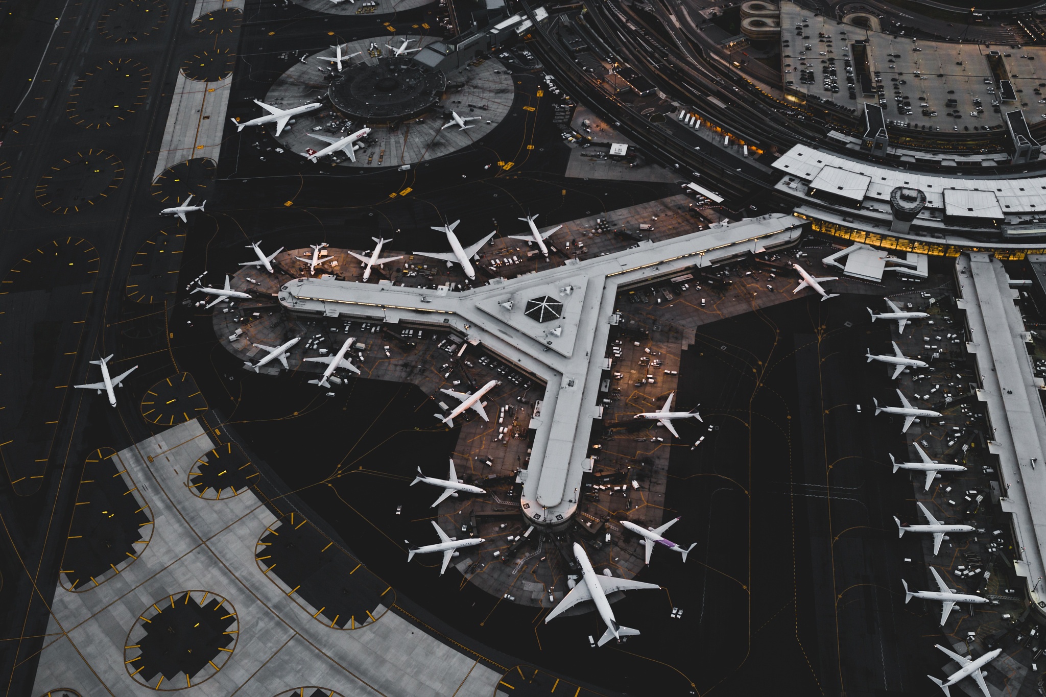 аэропорт кольцово с высоты птичьего полета