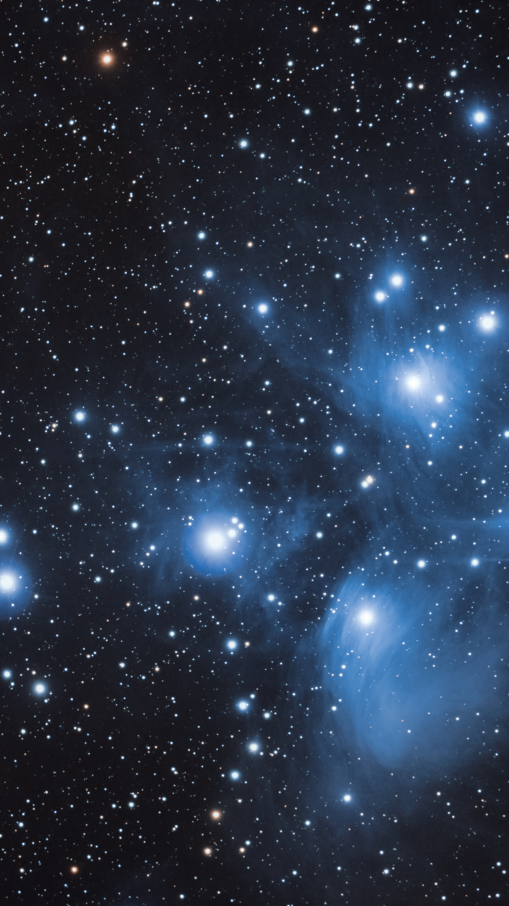 sci fi, star cluster, space, stars