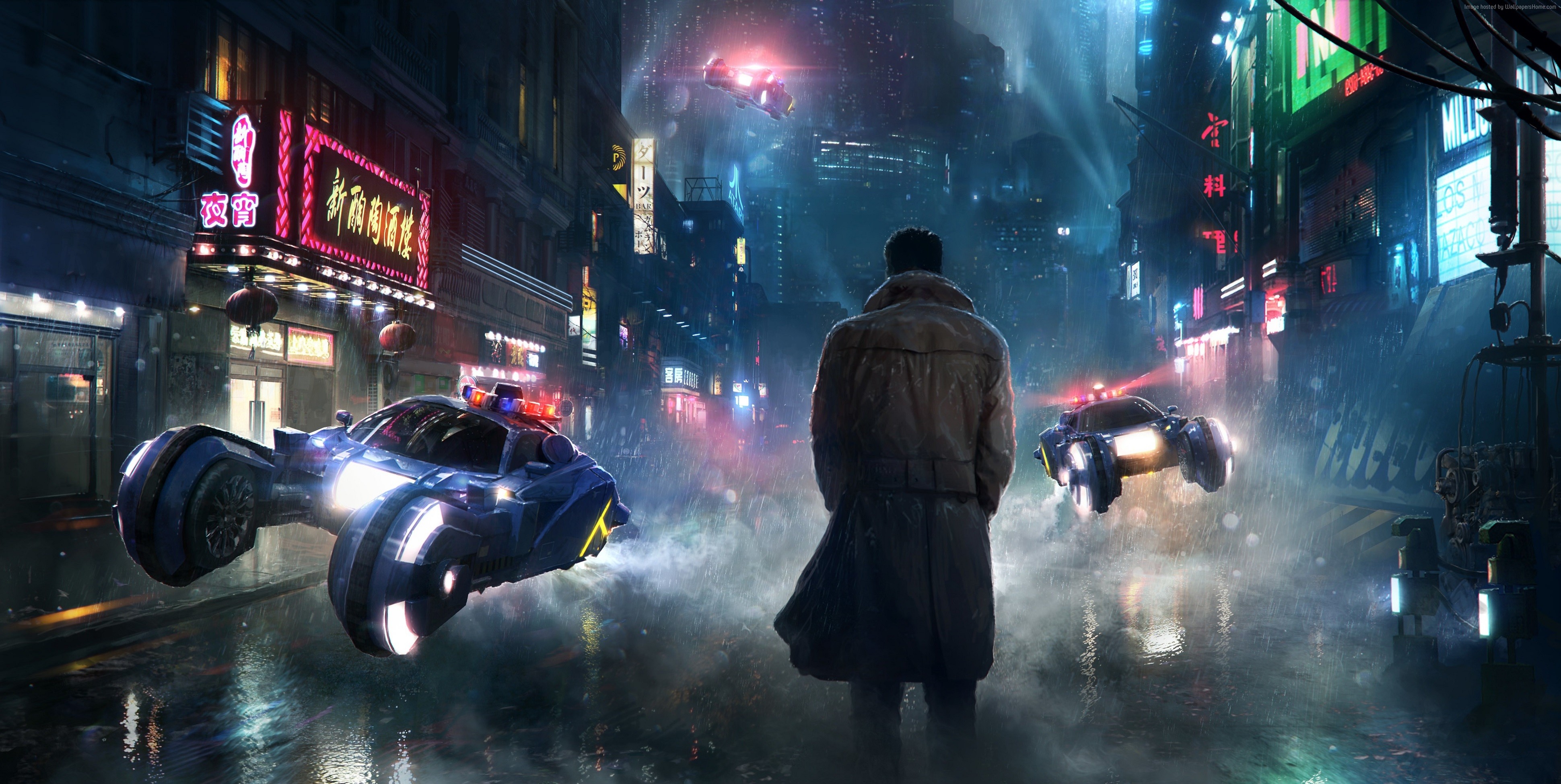 Phantastische Illustrationen  Blade Runner movie poster Kilian Eng