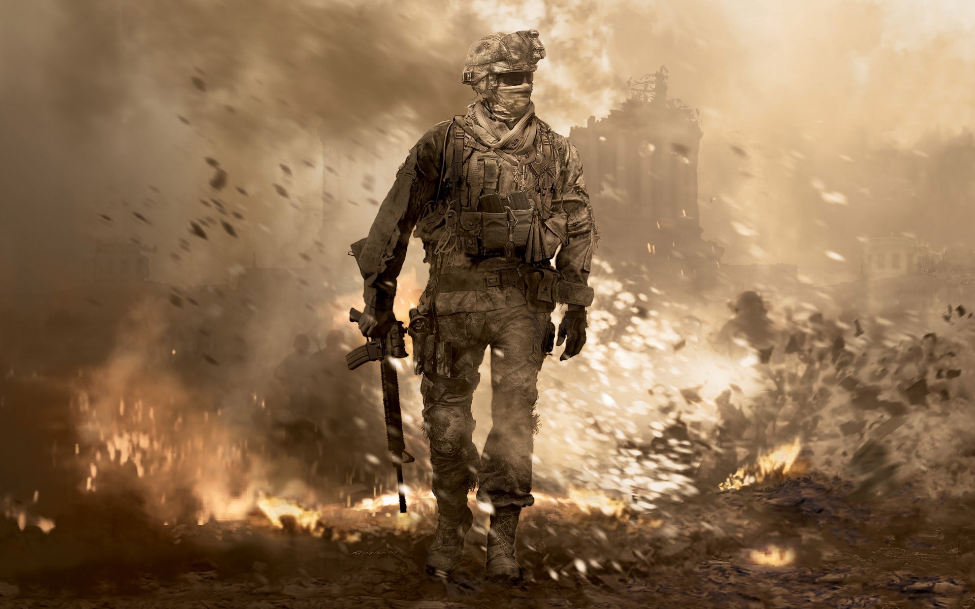 call of duty: modern warfare 2, call of duty, video game wallpaper for mobile
