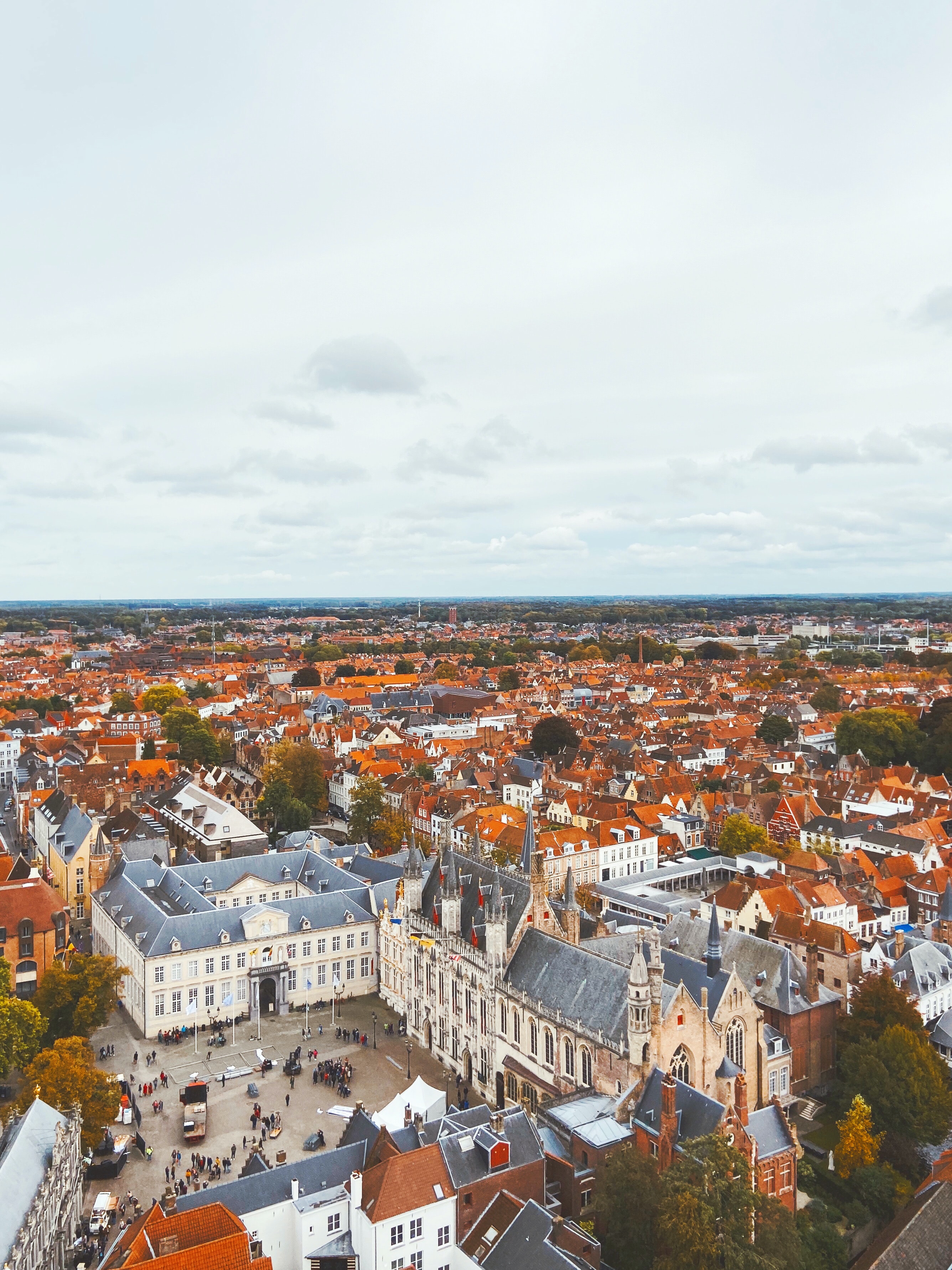 belgium, cities, architecture, city, building, roof, roofs, bruges Smartphone Background