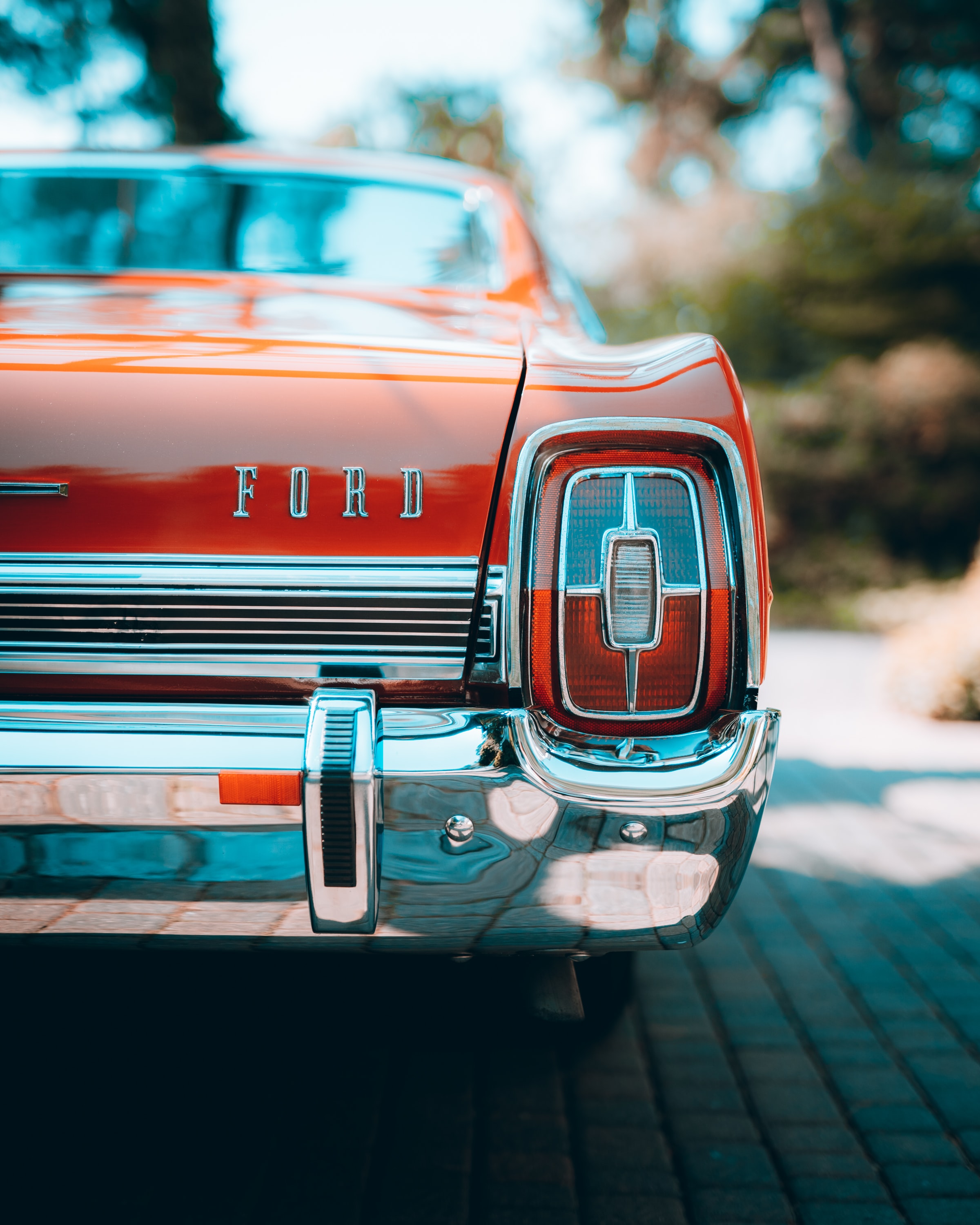 Download mobile wallpaper Car, Front View, Cars, Retro, Ford for free.