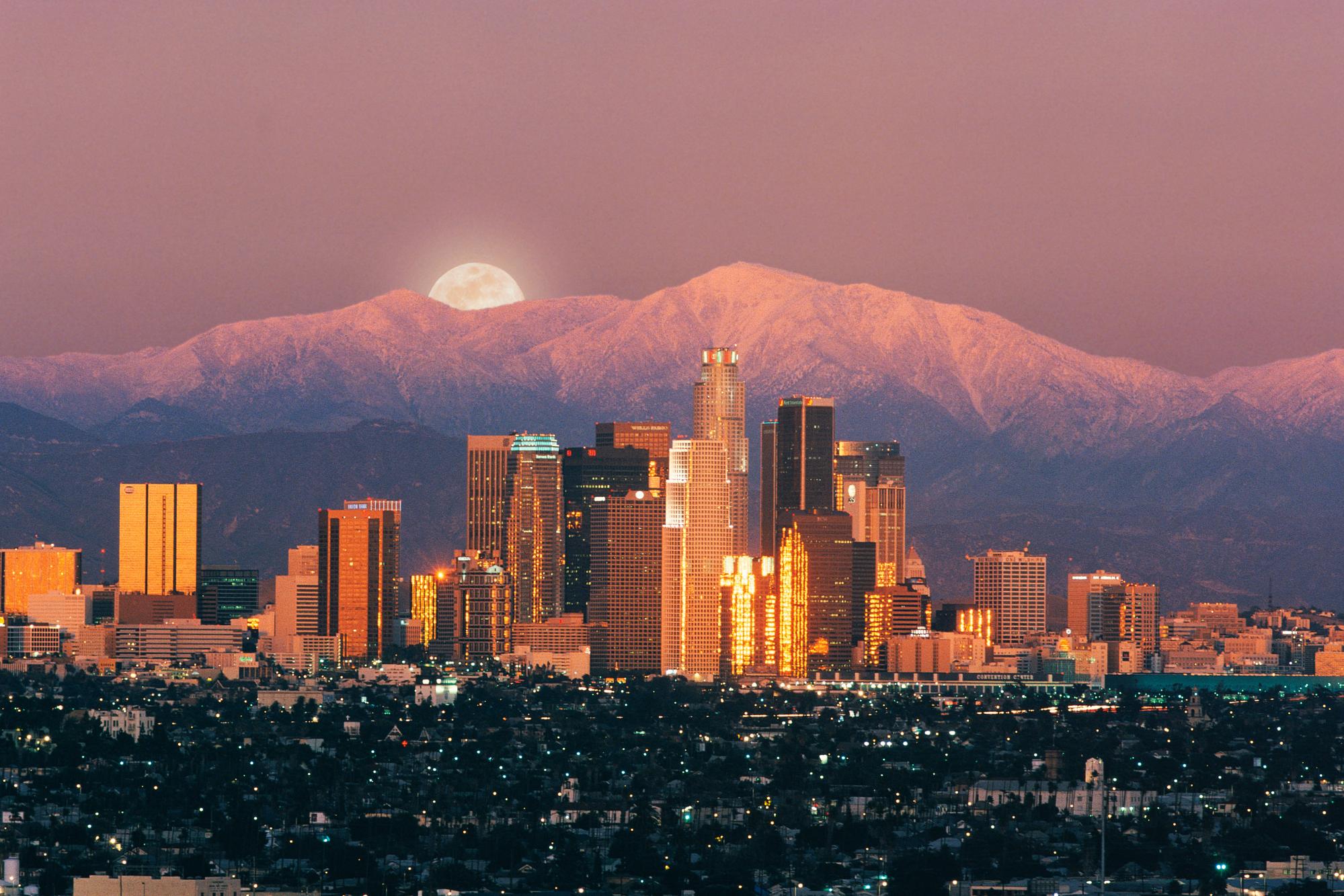 Лос-Анджелес Калифорния горы