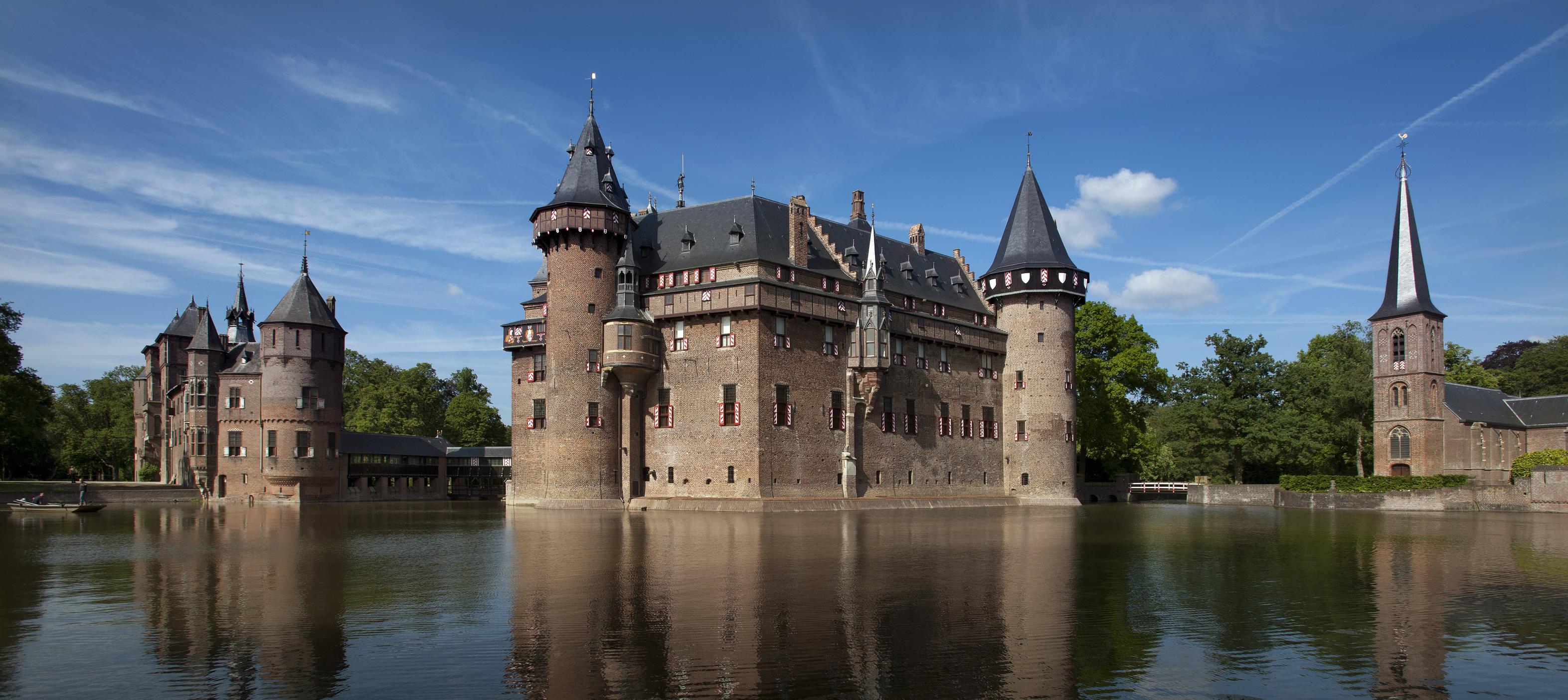Замок де Хаар зима