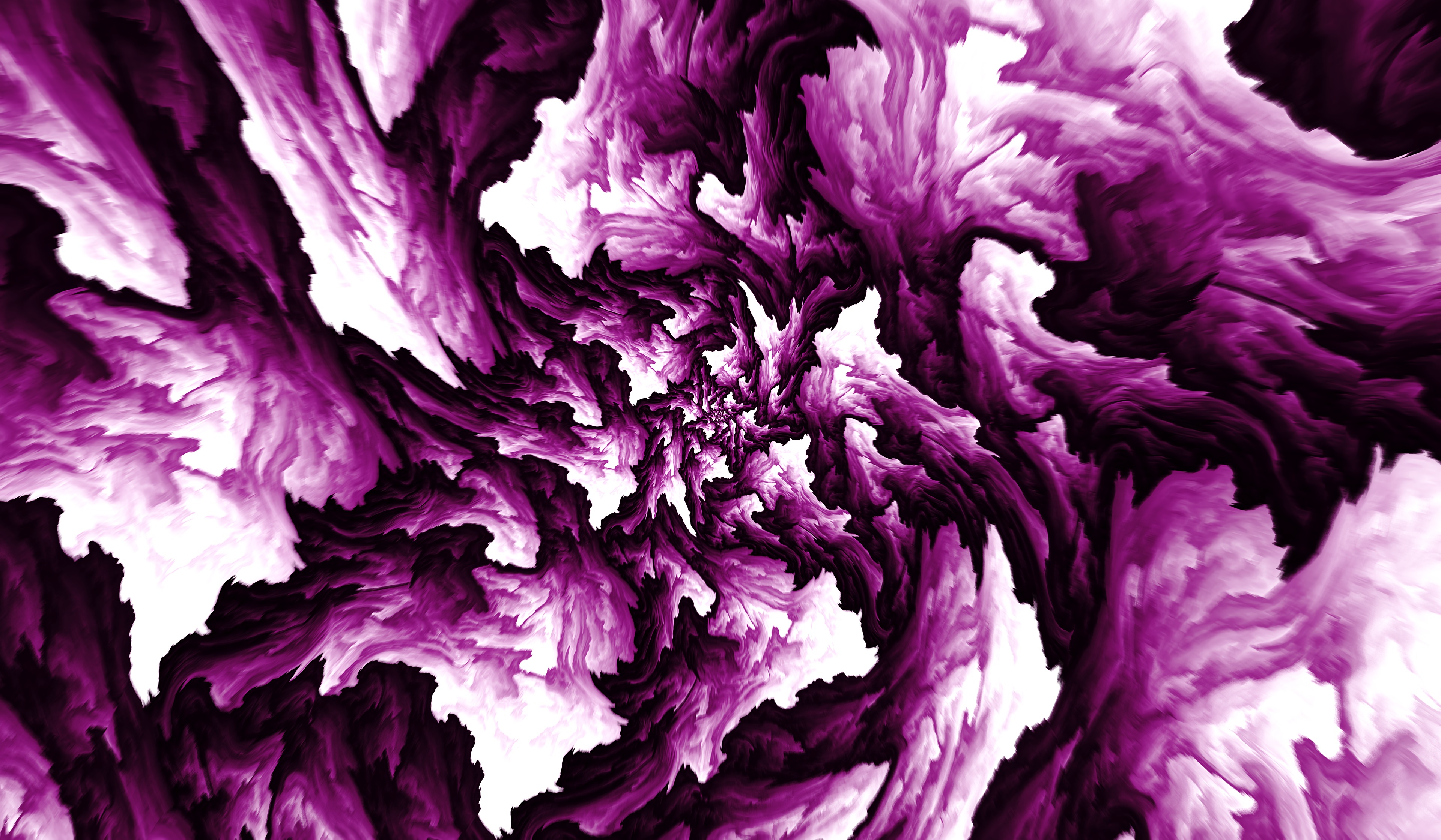 Download mobile wallpaper Violet, Stains, Intricate, Spots, Confused, Abstract, Fractal, Purple for free.
