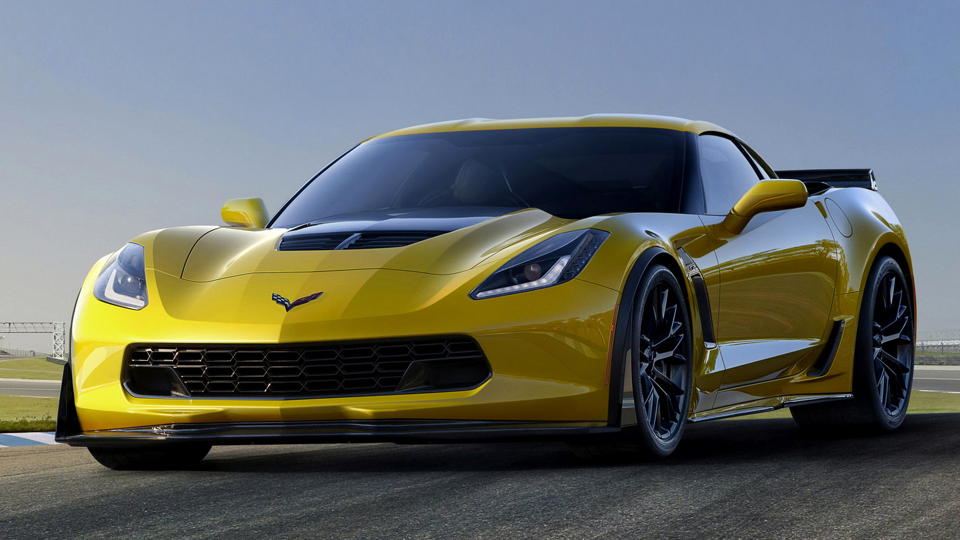 Chevrolet Corvette zr1 2018 Yellow