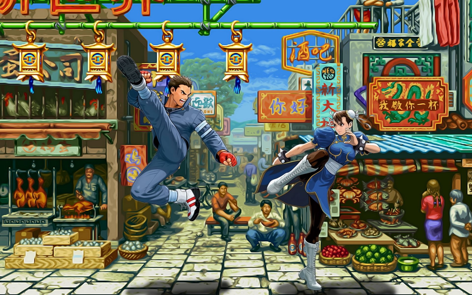 Download mobile wallpaper Street Fighter, Anime, Games for free.