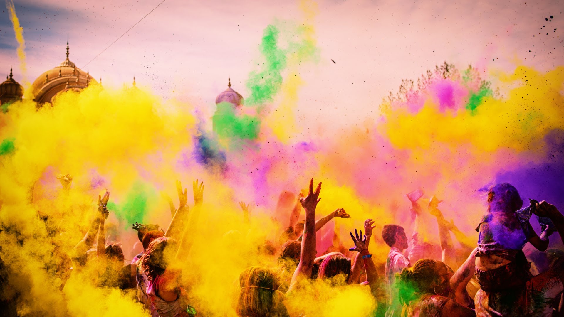 holi, people, india, holiday, colors mobile wallpaper