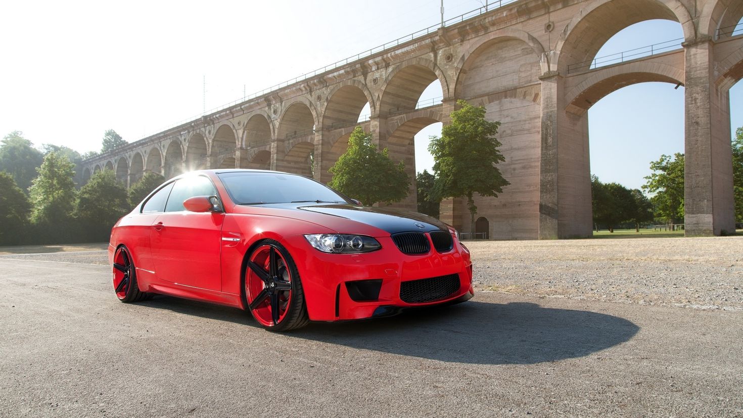 BMW m3 Coupe Red