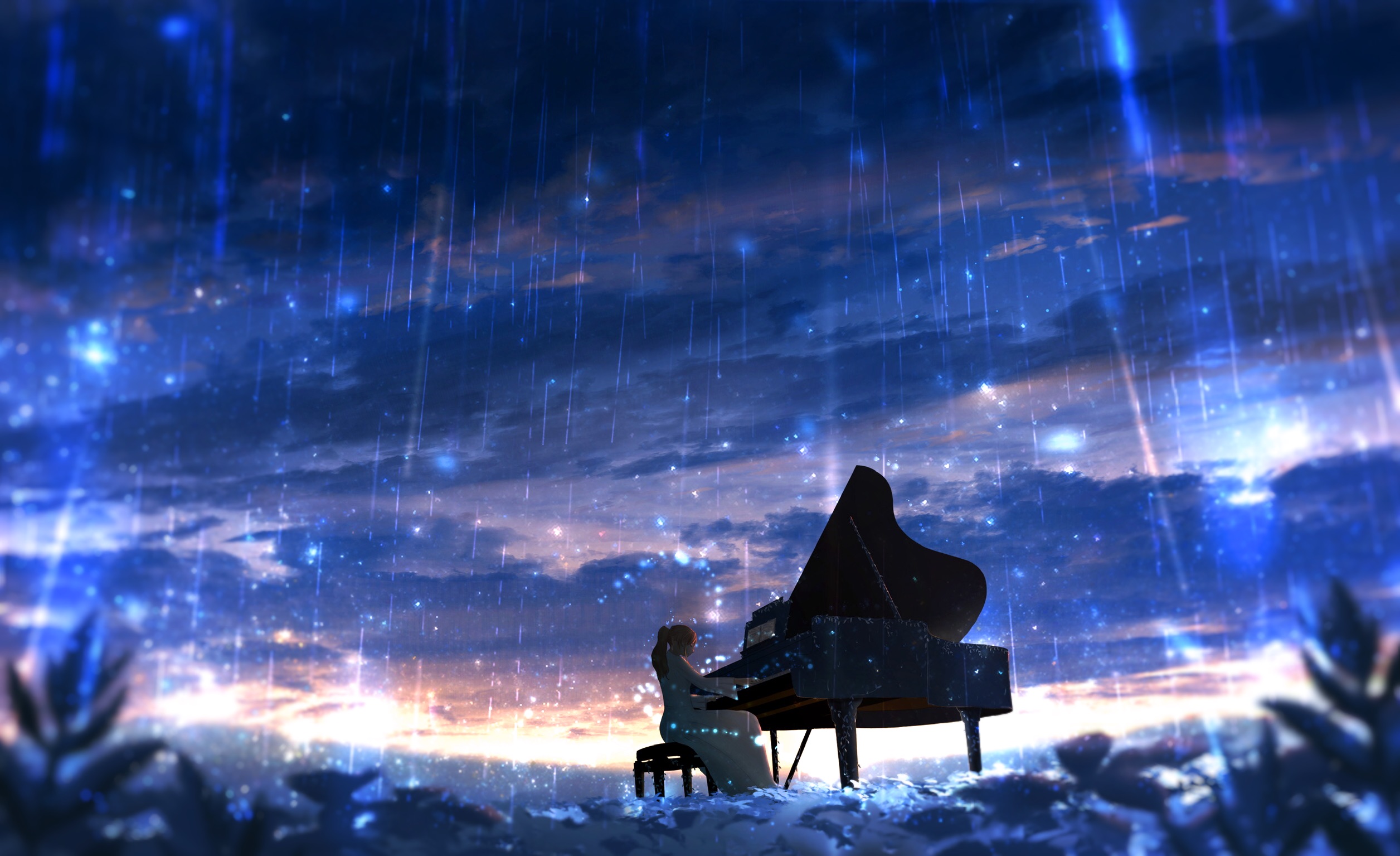 Фортепиано дождь
