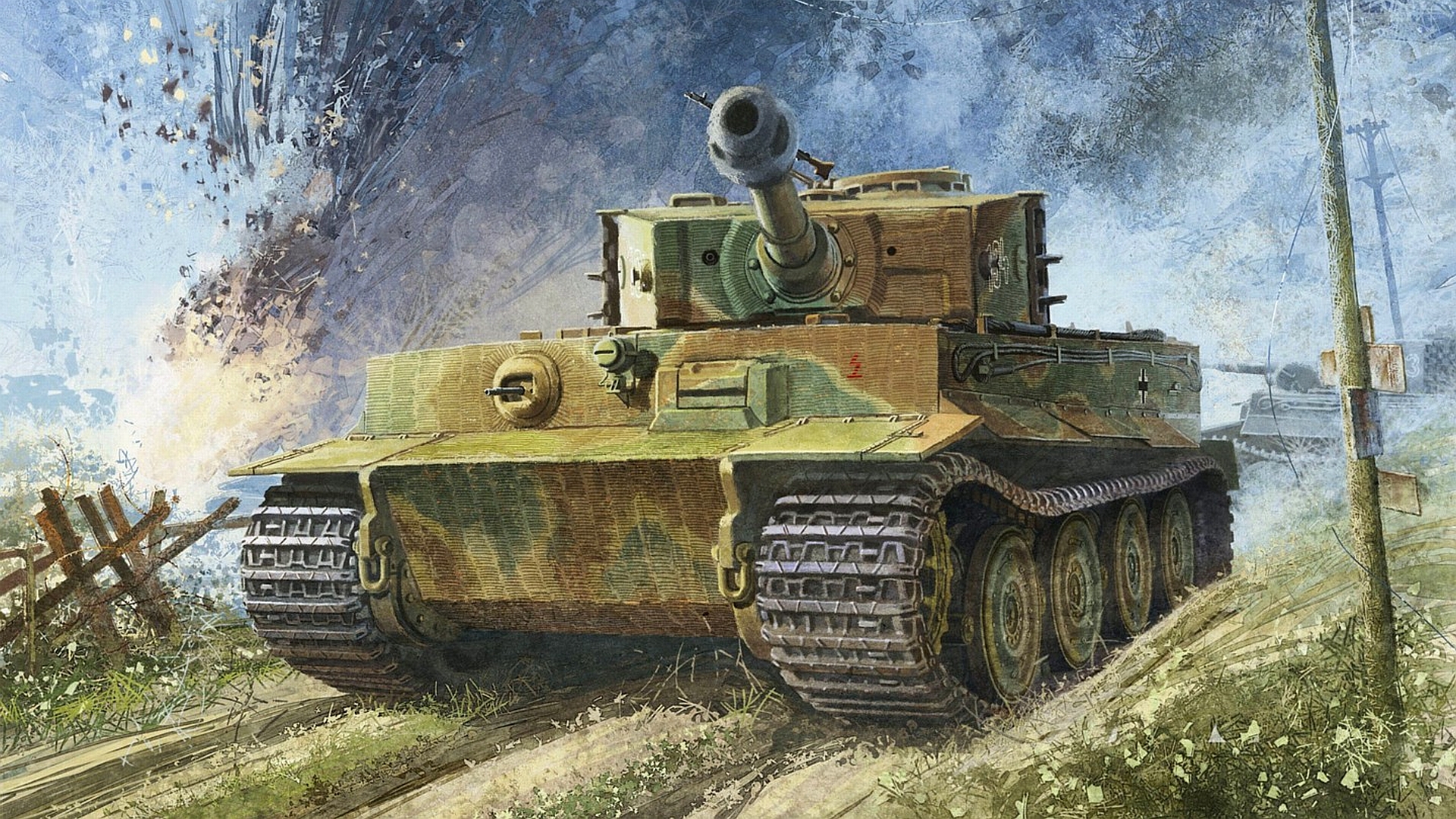 Panzerkampfwagen vi Ausf. E, «тигр»