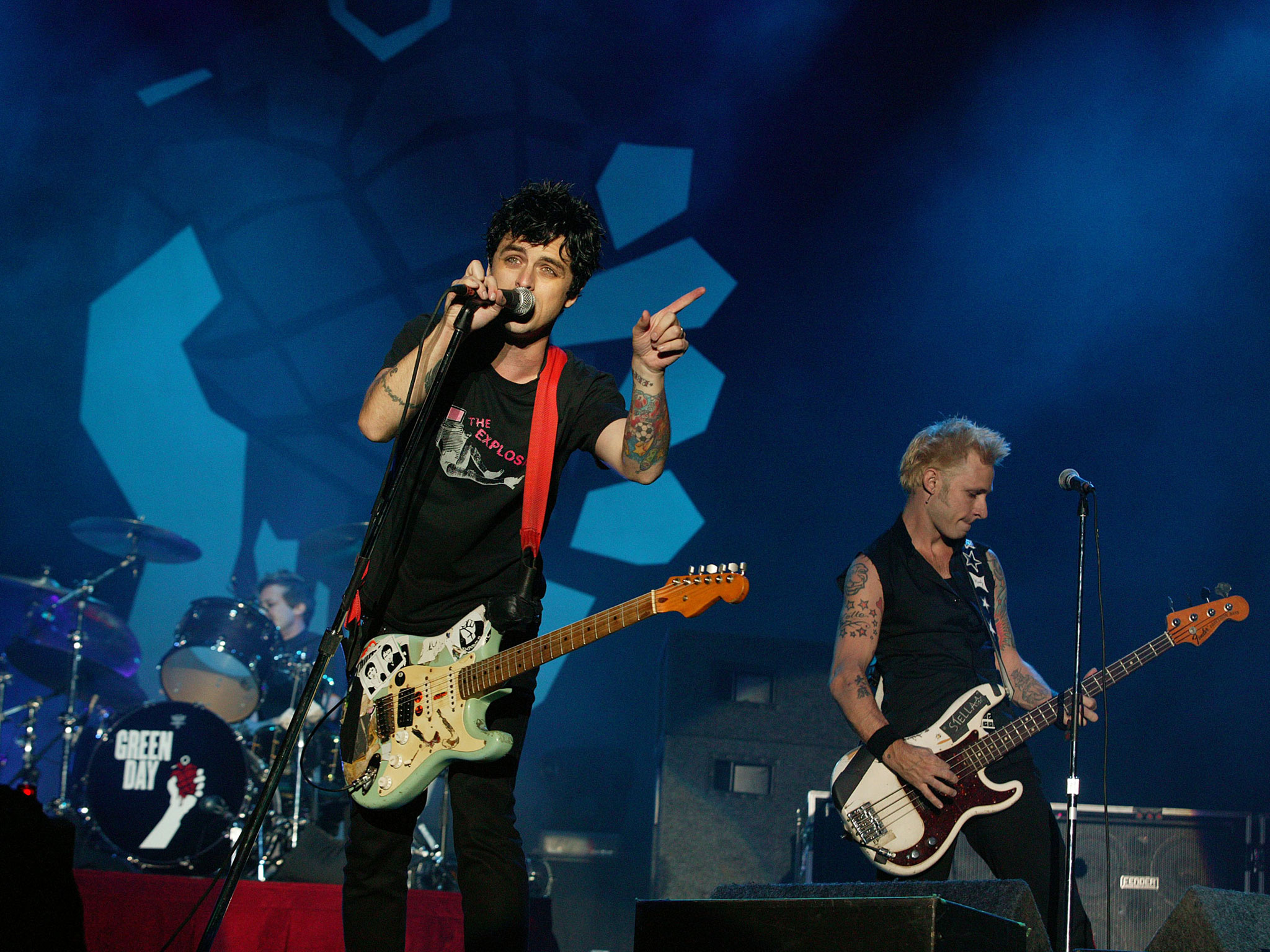 Download mobile wallpaper Music, Band, Green Day, Billie Joe Armstrong for free.