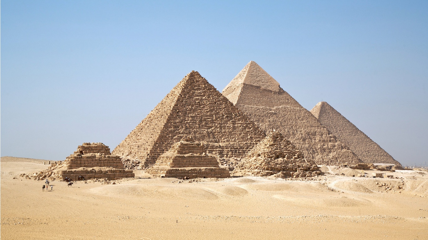 1462750 Bild herunterladen pyramide, menschengemacht, wüste, ägypten, sand - Hintergrundbilder und Bildschirmschoner kostenlos