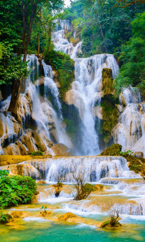 1126133 baixar papel de parede terra/natureza, cachoeira, vietnã, vietname, cachoeiras - protetores de tela e imagens gratuitamente