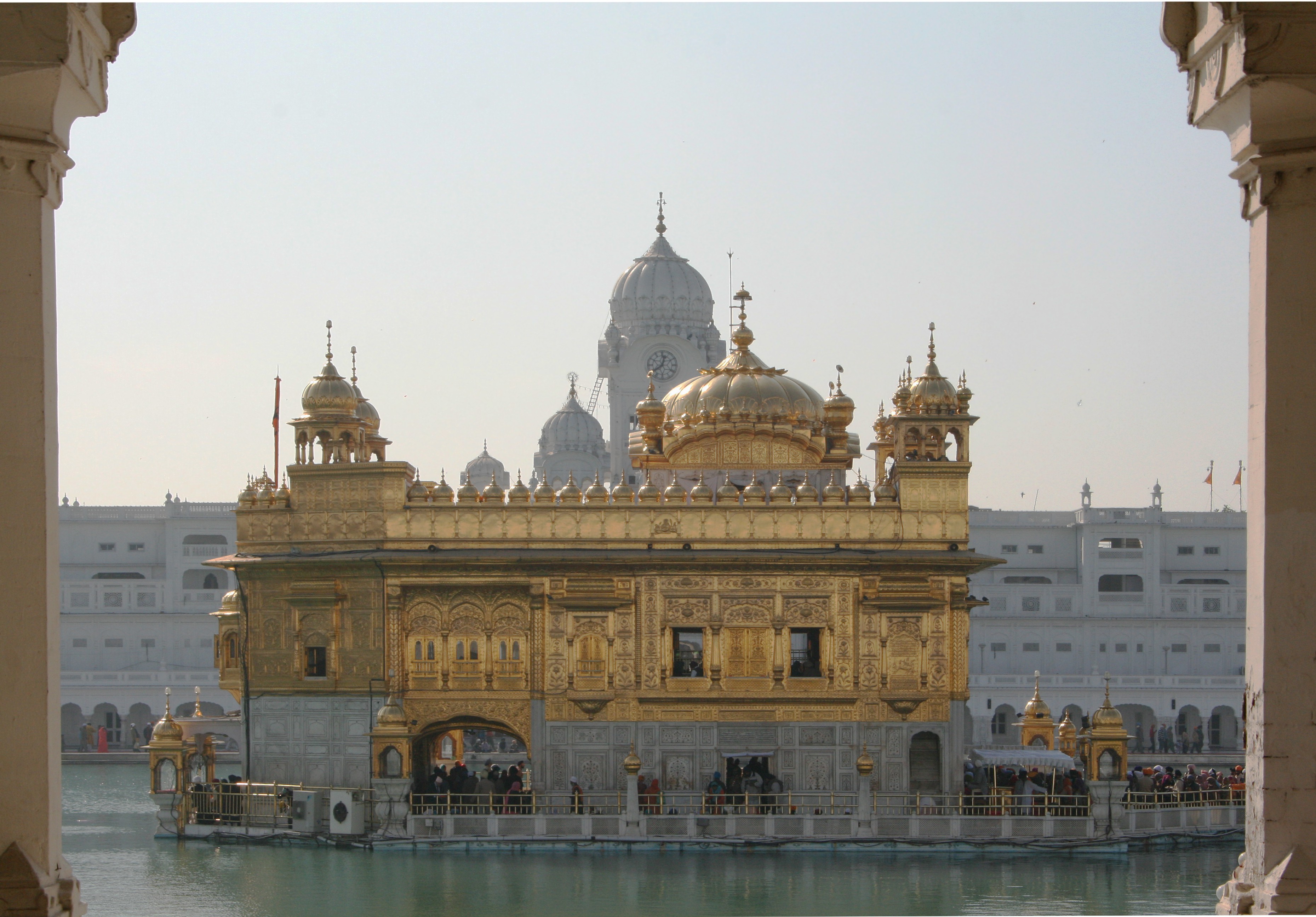 346249 Bild herunterladen religiös, harmandir sahib, amritsar, indien, tempel - Hintergrundbilder und Bildschirmschoner kostenlos
