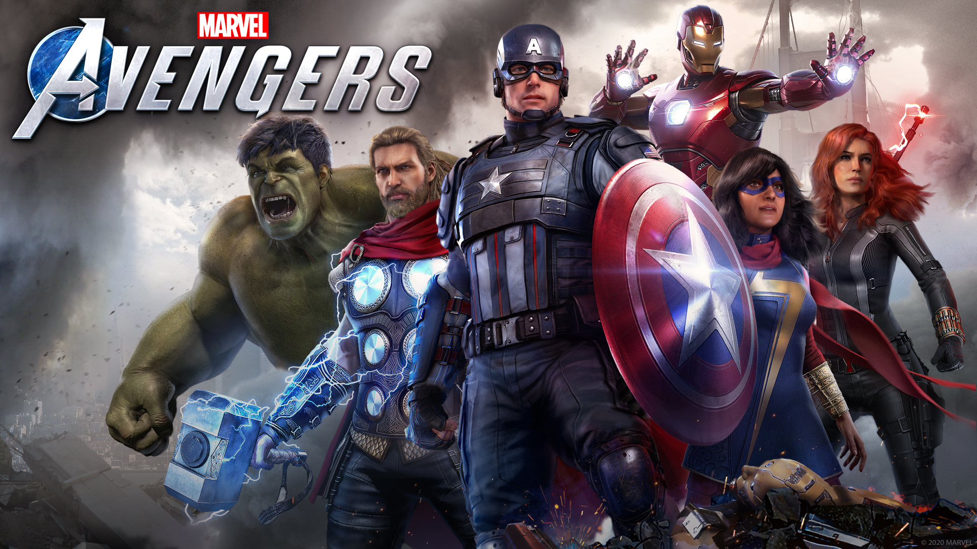 Papeis de parede dos Avengers para você personalizar seu PS4