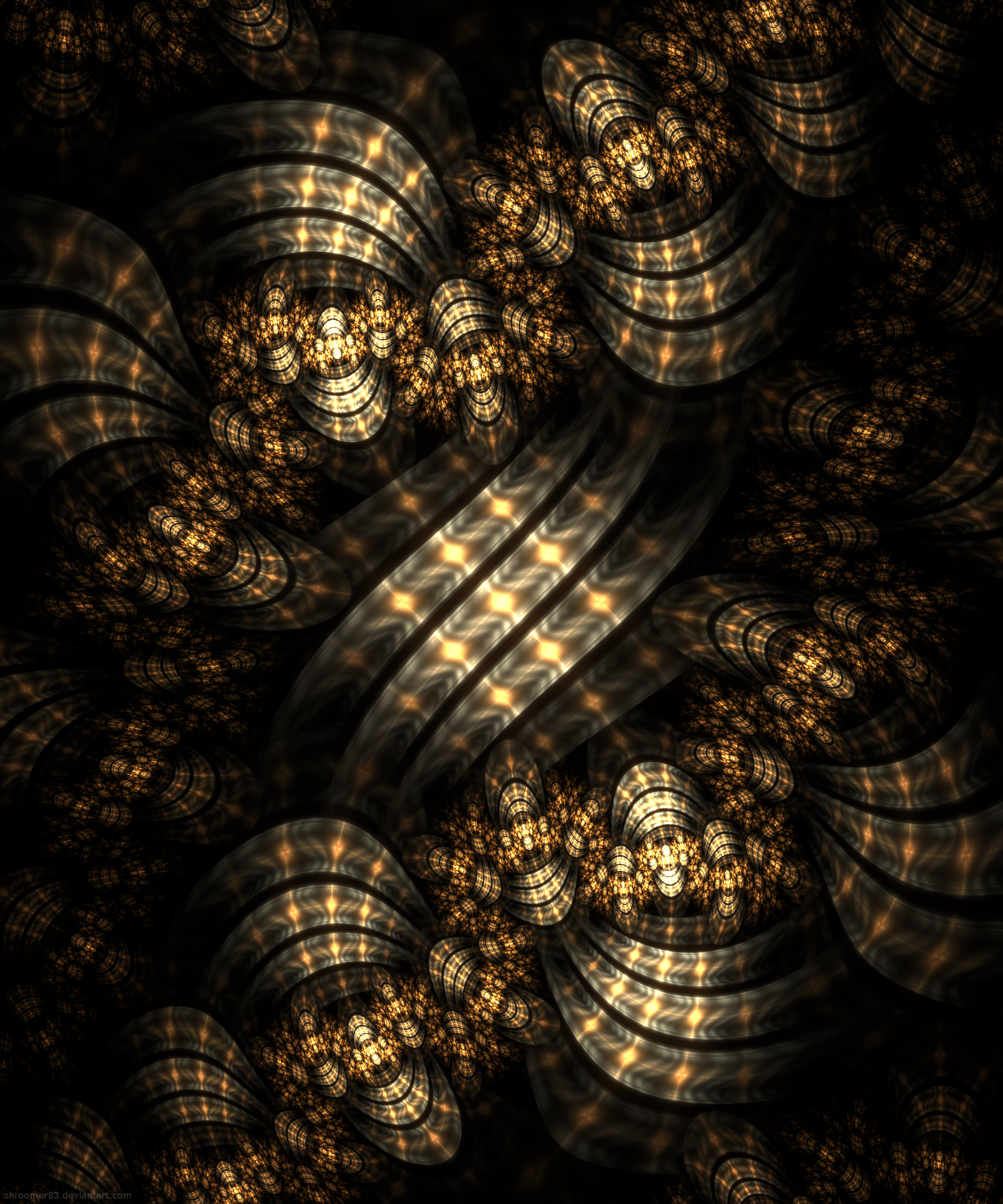 intricate, abstract, glare, pattern, fractal, confused