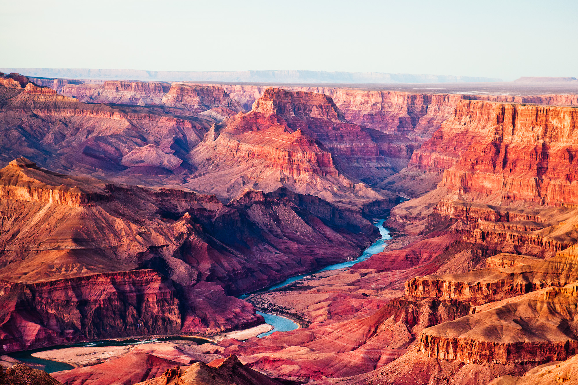 Desktop FHD arizona, canyon, usa, desert, earth, grand canyon, landscape, nature, river, canyons