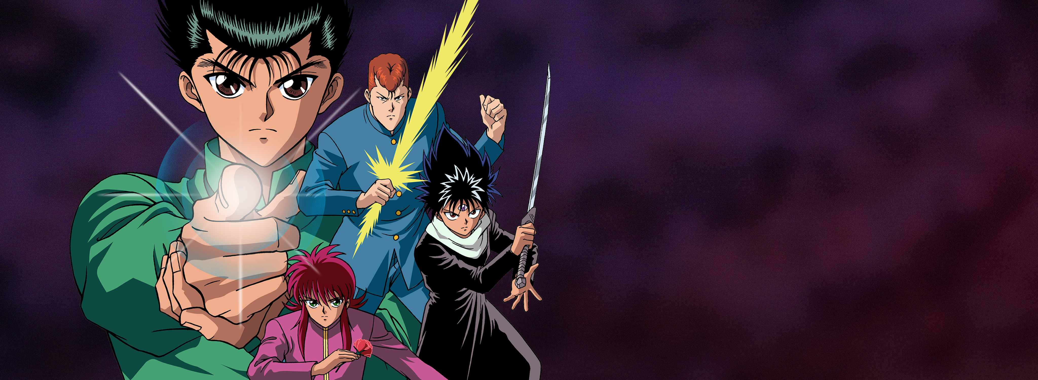 Yusuke Urameshi Yu Yu Hakusho: Spirit Detective Anime, yuyu hakusho,  comics, black Hair png | PNGEgg